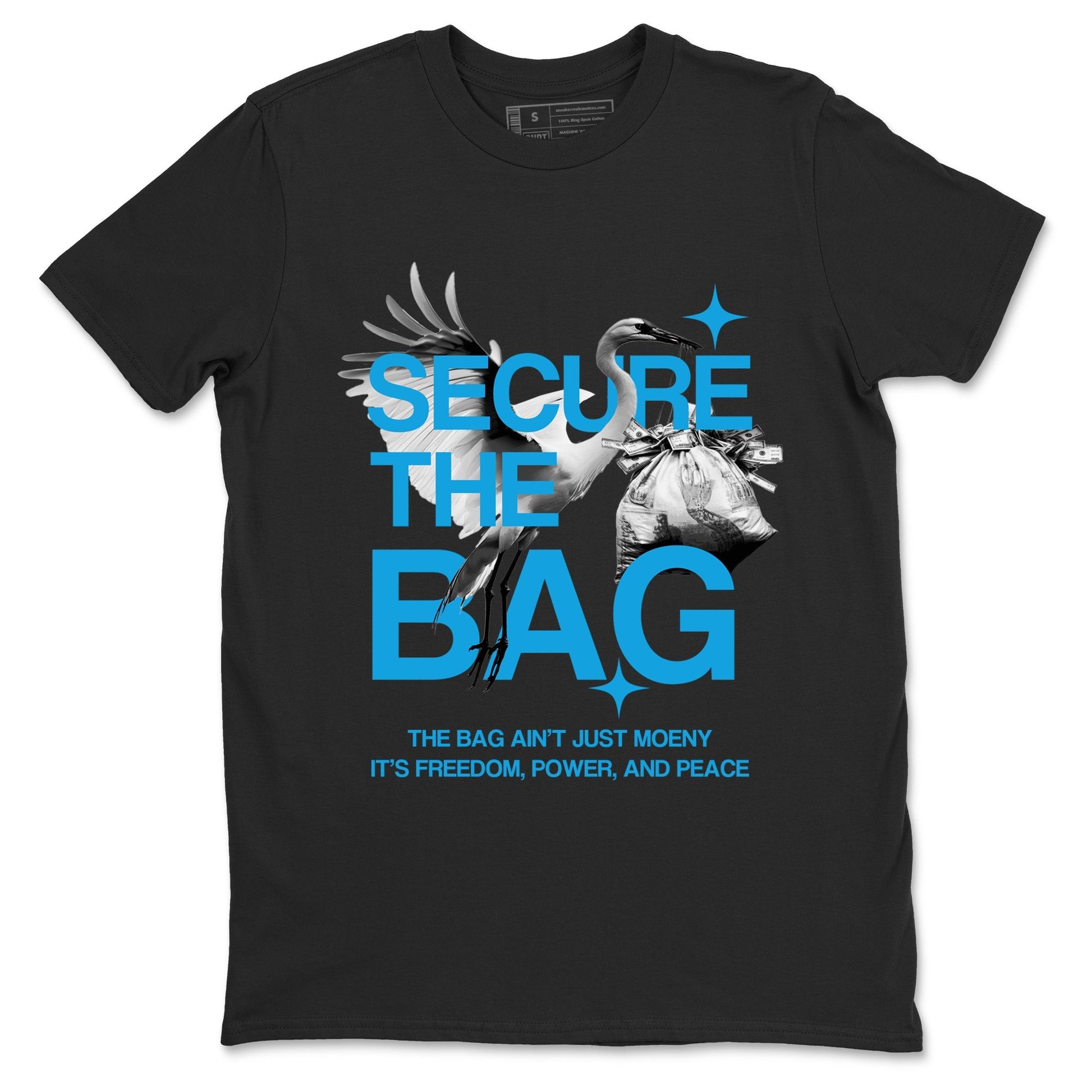 Secure The Bag Sneaker Tees - Air Jordan 1 UNC Reimagined