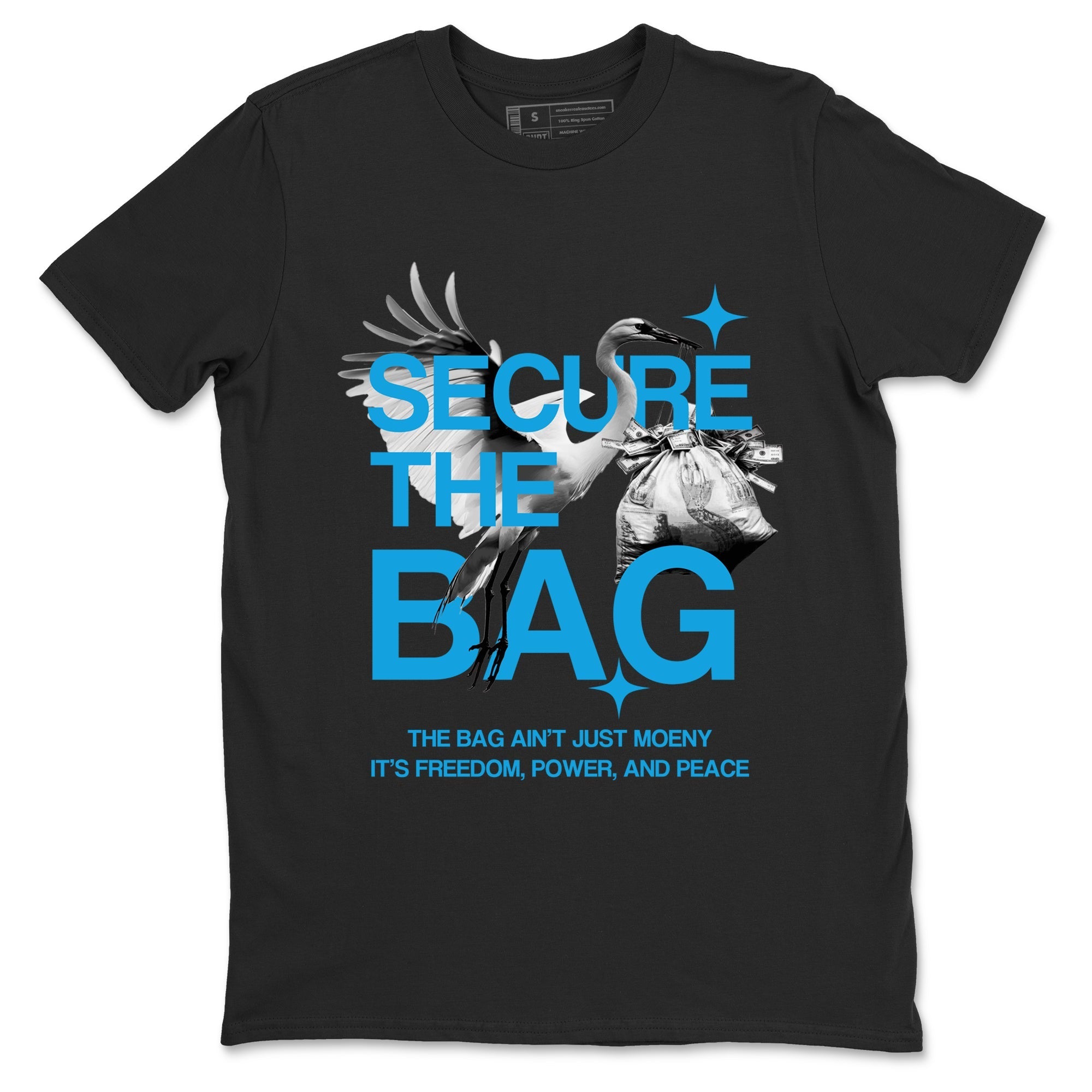 Secure The Bag Sneaker Tees - Air Jordan 1 UNC Reimagined