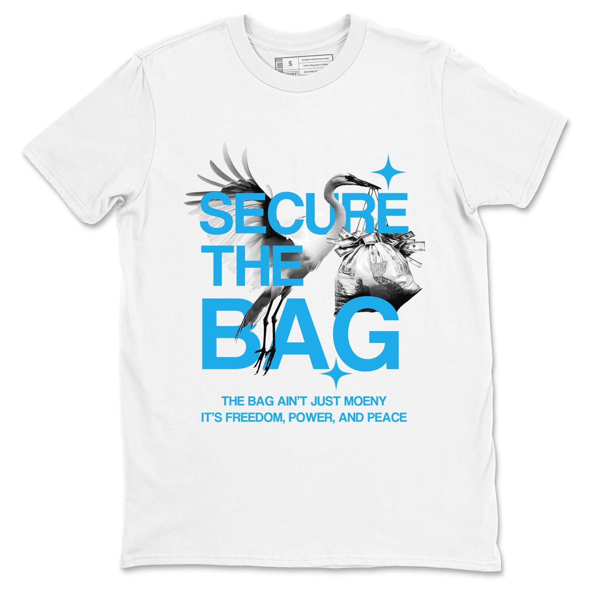 Secure The Bag Sneaker Tees - Air Jordan 1 UNC Reimagined