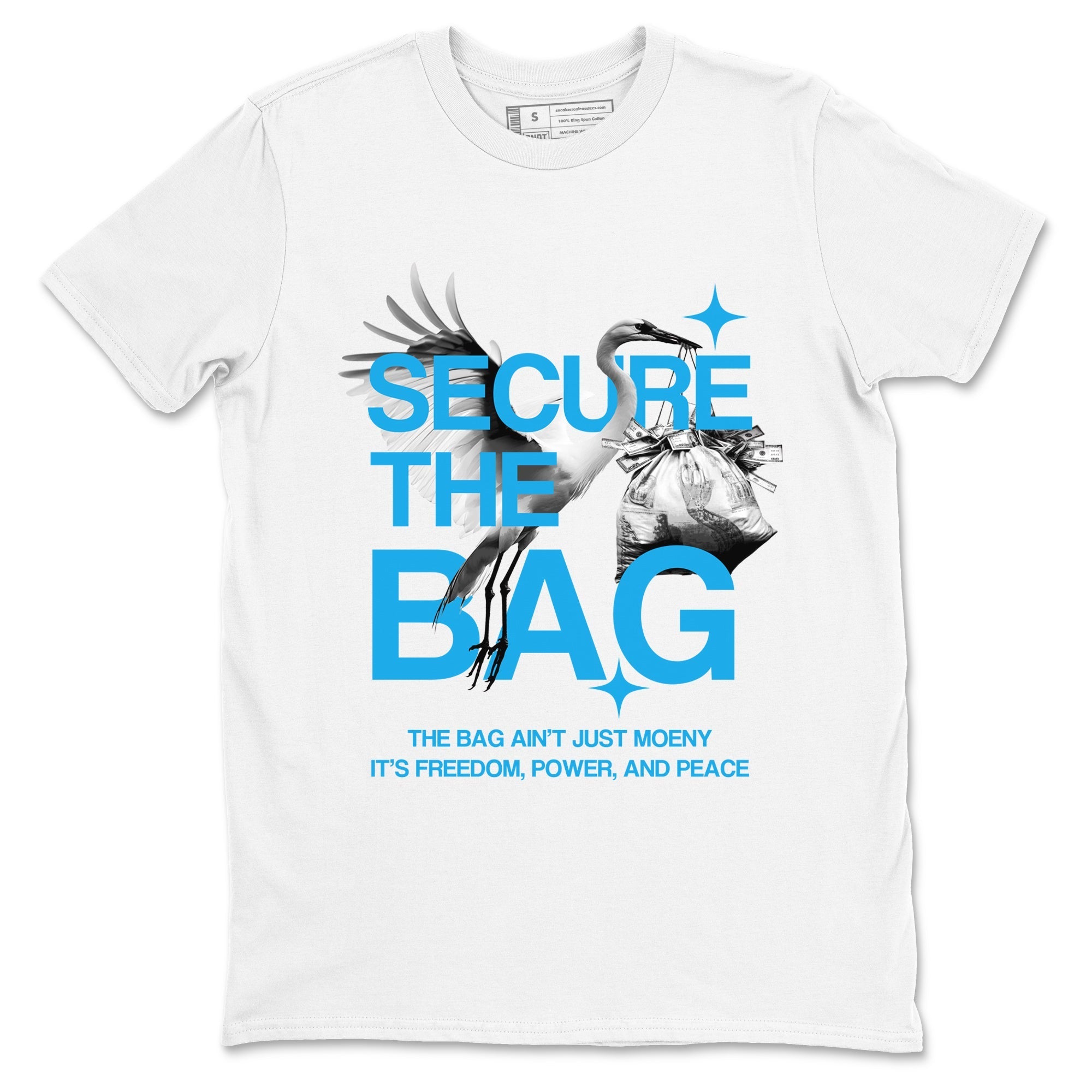 Secure The Bag Sneaker Tees - Air Jordan 1 UNC Reimagined