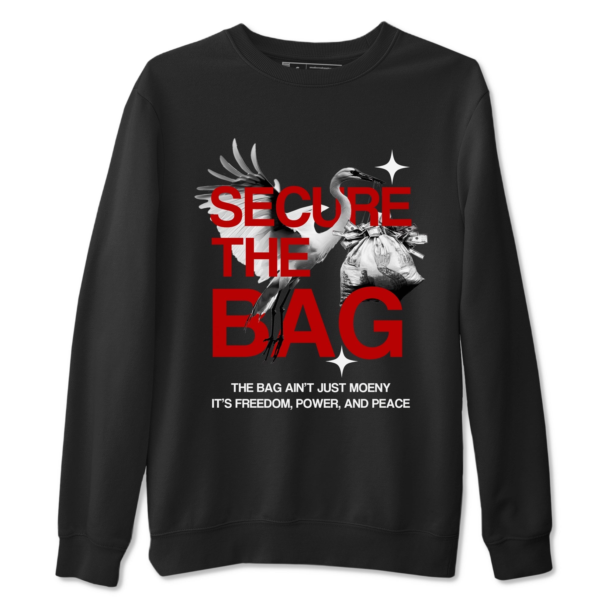 Secure The Bag Sneaker Tees - Air Jordan 11 Bred