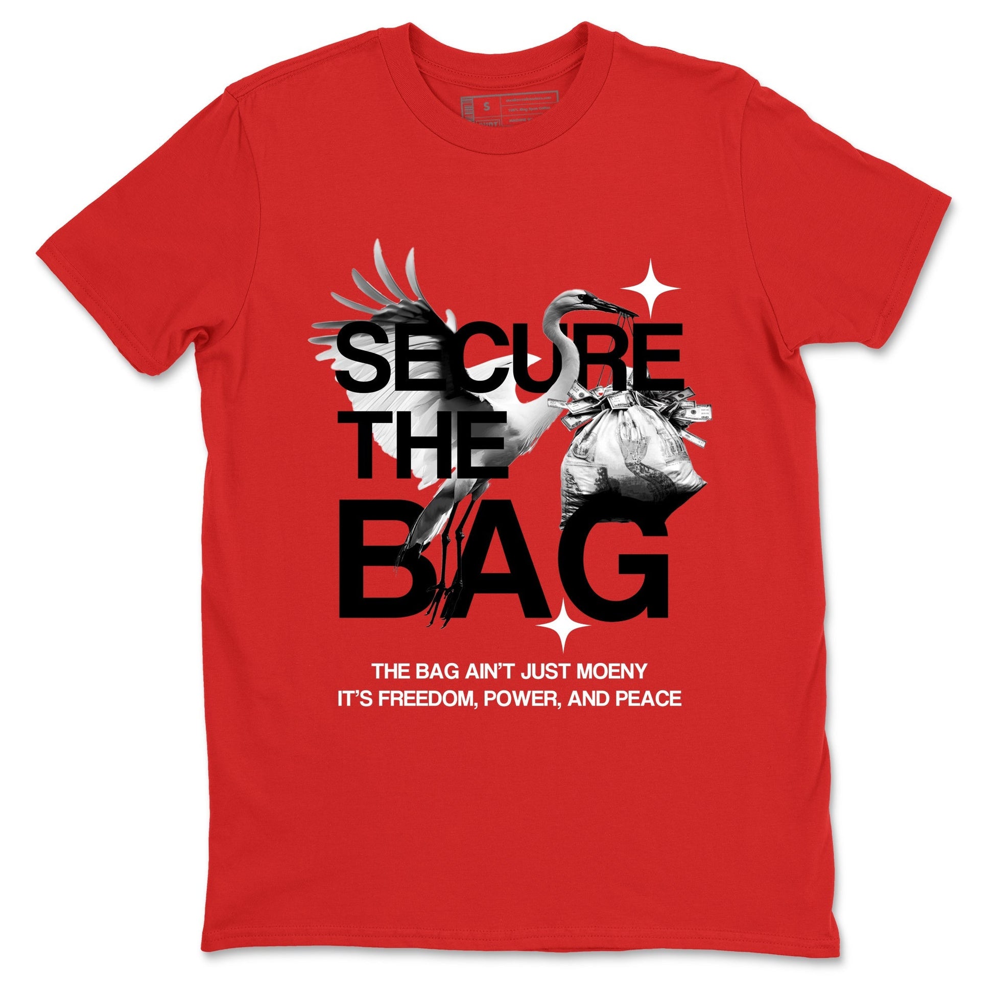 Secure The Bag Sneaker Tees - Air Jordan 11 Bred