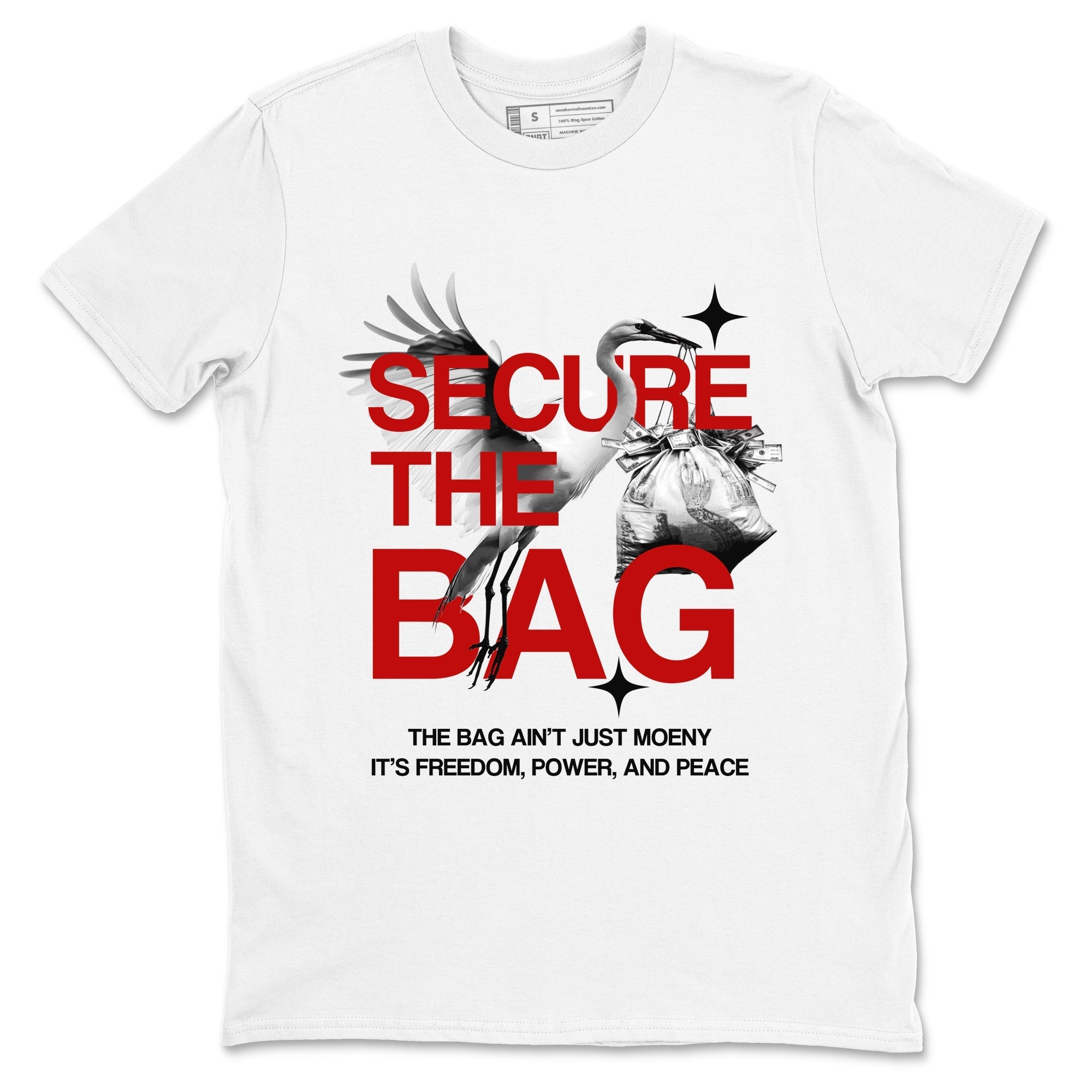 Secure The Bag Sneaker Tees - Air Jordan 11 Bred