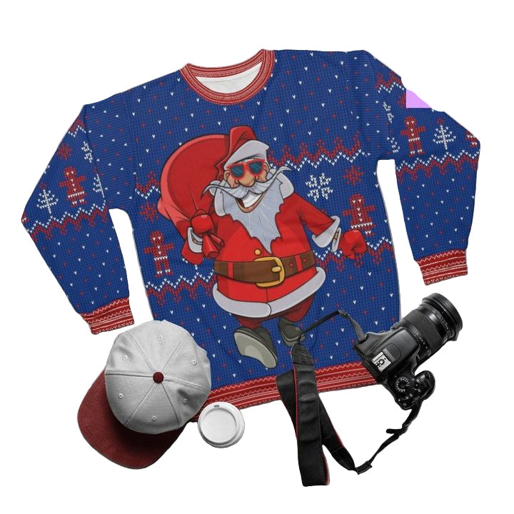 Selife Santa Doing It For Hosmerry Takin 3d Ugly Christmas Sweater ? Usalast