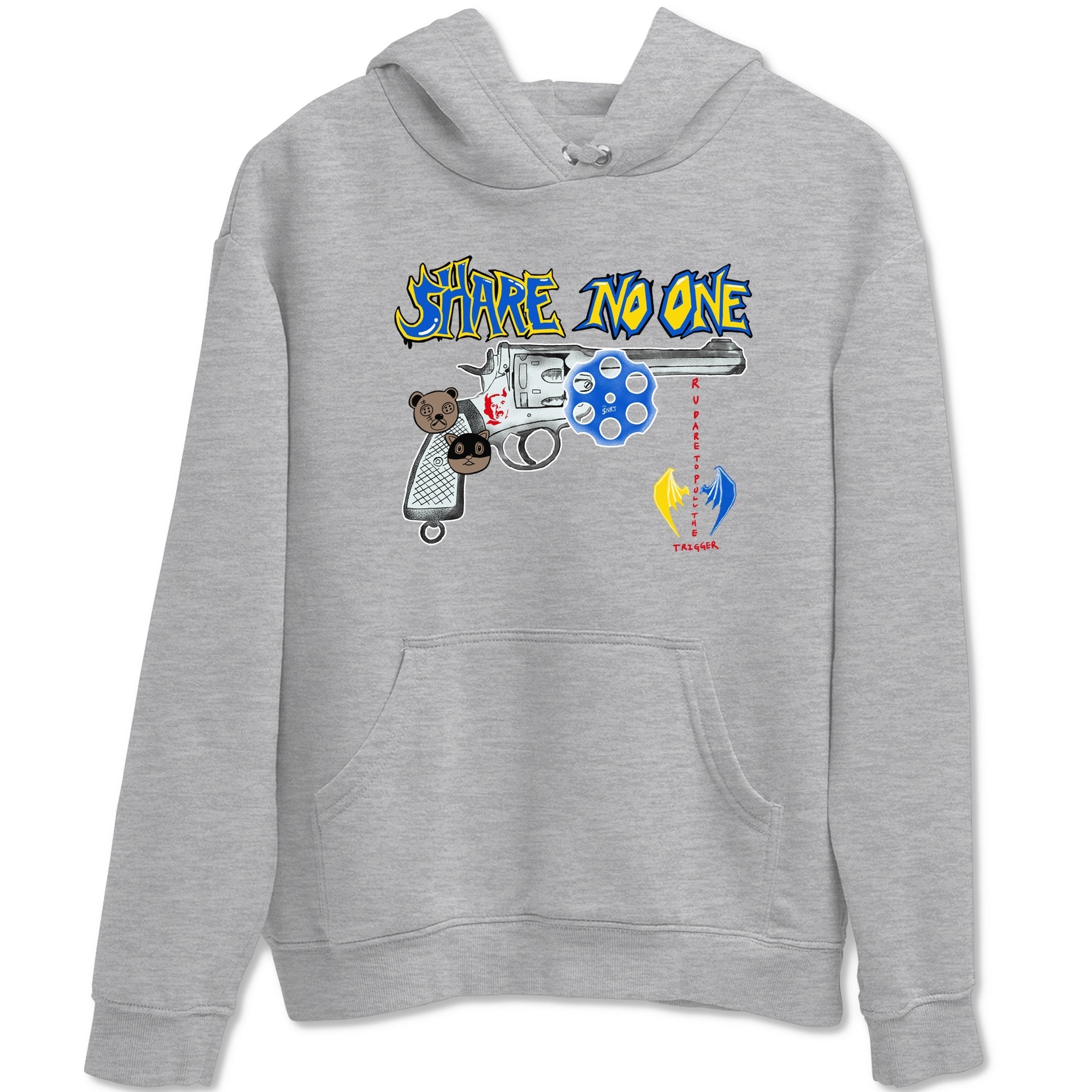 Share No One Sneaker Tees - Air Jordan 1 Travis Scott Canary