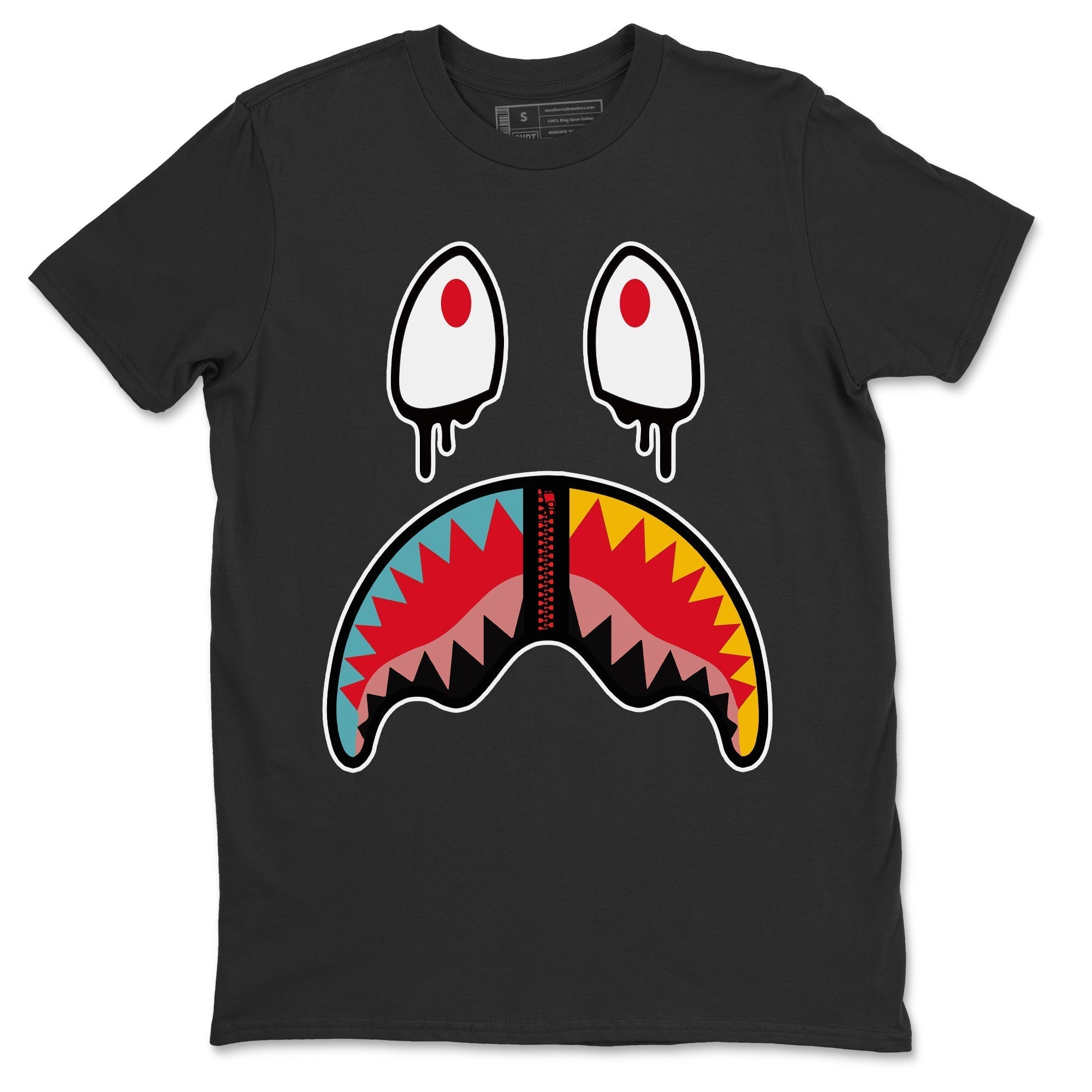 Shark Face Unisex Tops - Yeezy 700 Hi-Res Red
