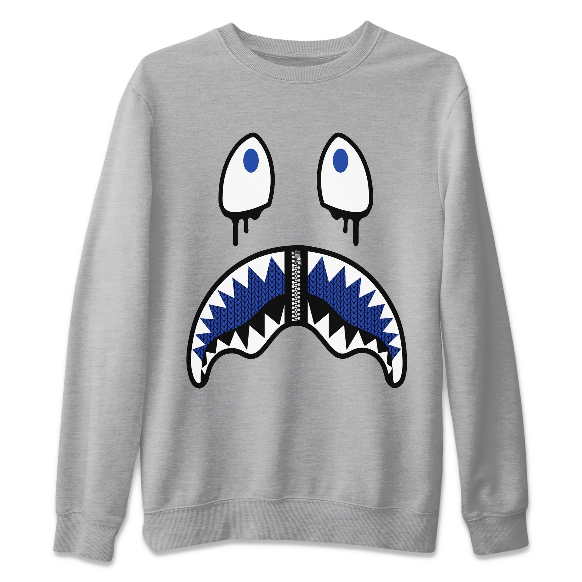 Shark Face Unisex Tops - Yeezy 350 Dazzling Blue