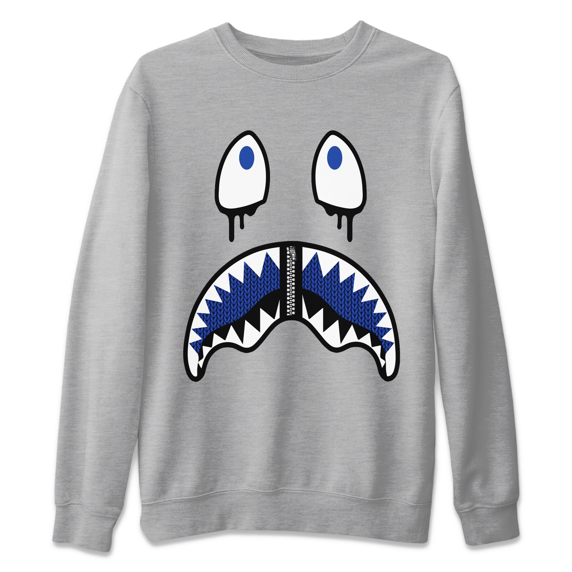 Shark Face Unisex Tops - Yeezy 350 Dazzling Blue