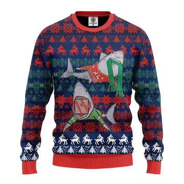 Shark Funny Ugly Christmas Sweater Amazing Gift Idea Thanksgiving Gift ? Usalast