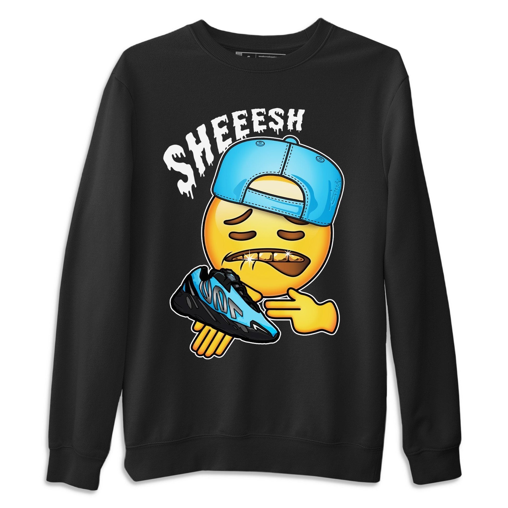 Sheesh Unisex Tops - Yeezy 700 Bright Cyan