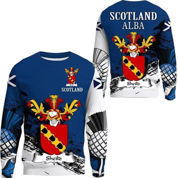 Sheild Scottish Family Crest Scotland Special Sweater A7 ? Usalast