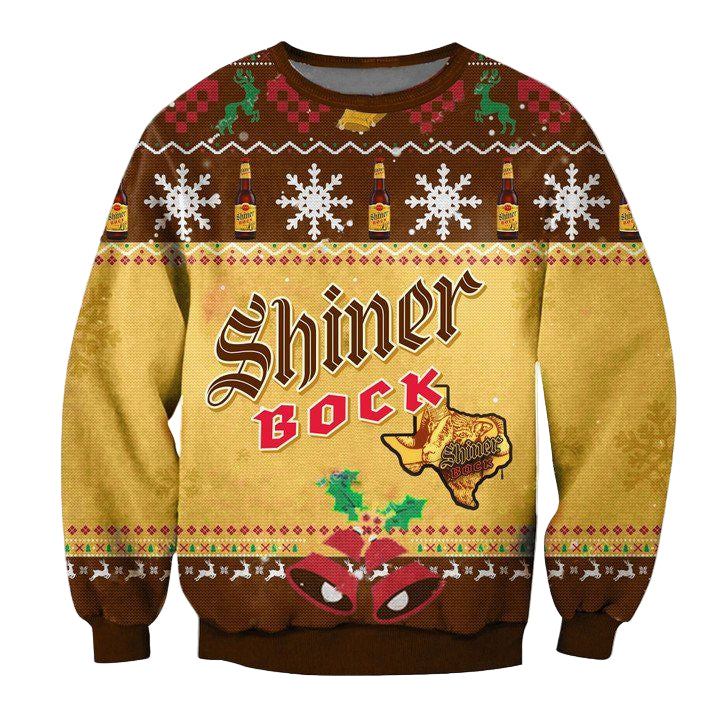 Shiner Bock Beer Ugly Christmas Sweater 2022 ? Usalast