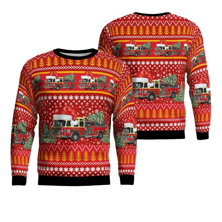Shippensburg Pennsylvania Vigilant Hose Company 1 Christmas Sweater 3D ? Usalast