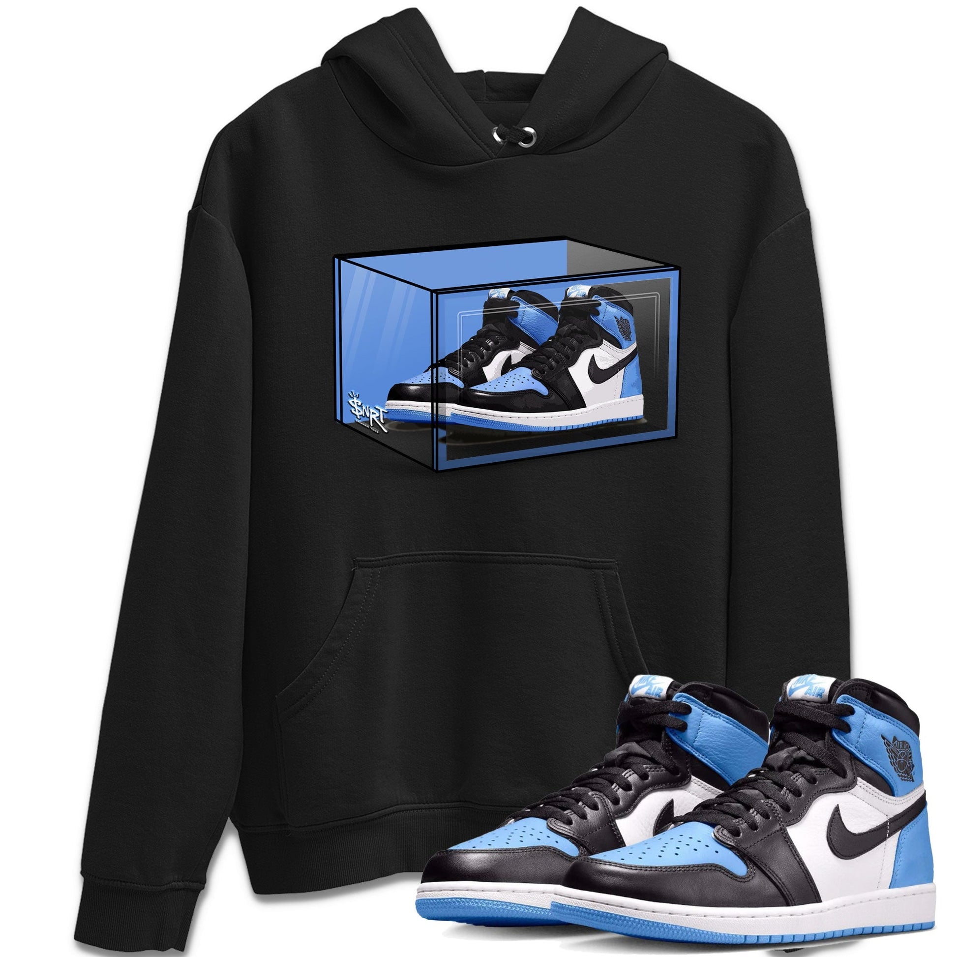 Shoe Box Sneaker Tee - Air Jordan 1 UNC Toe