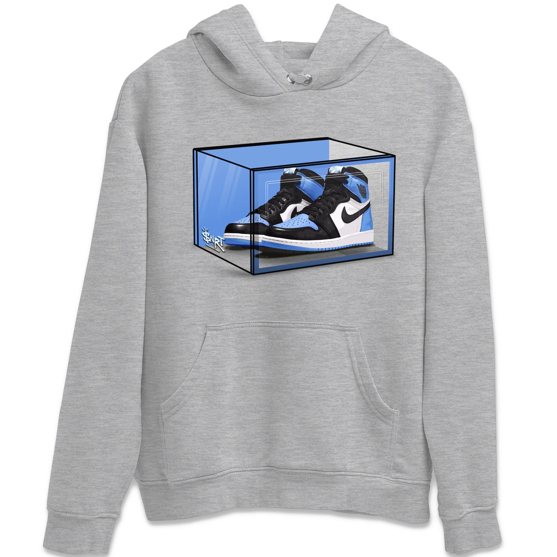 Shoe Box Sneaker Tee - Air Jordan 1 UNC Toe