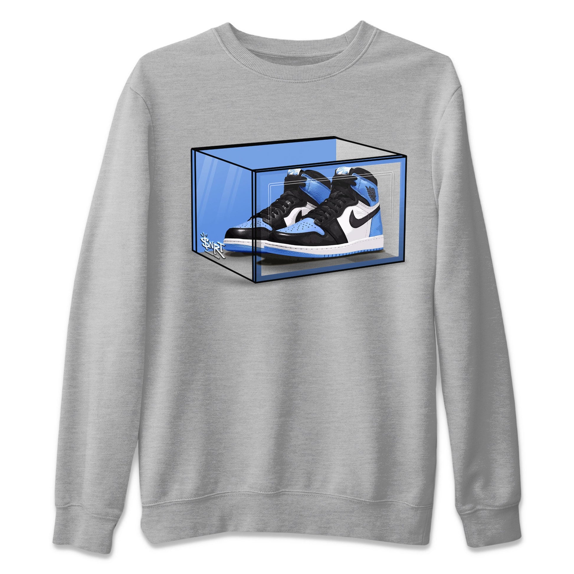 Shoe Box Sneaker Tee - Air Jordan 1 UNC Toe