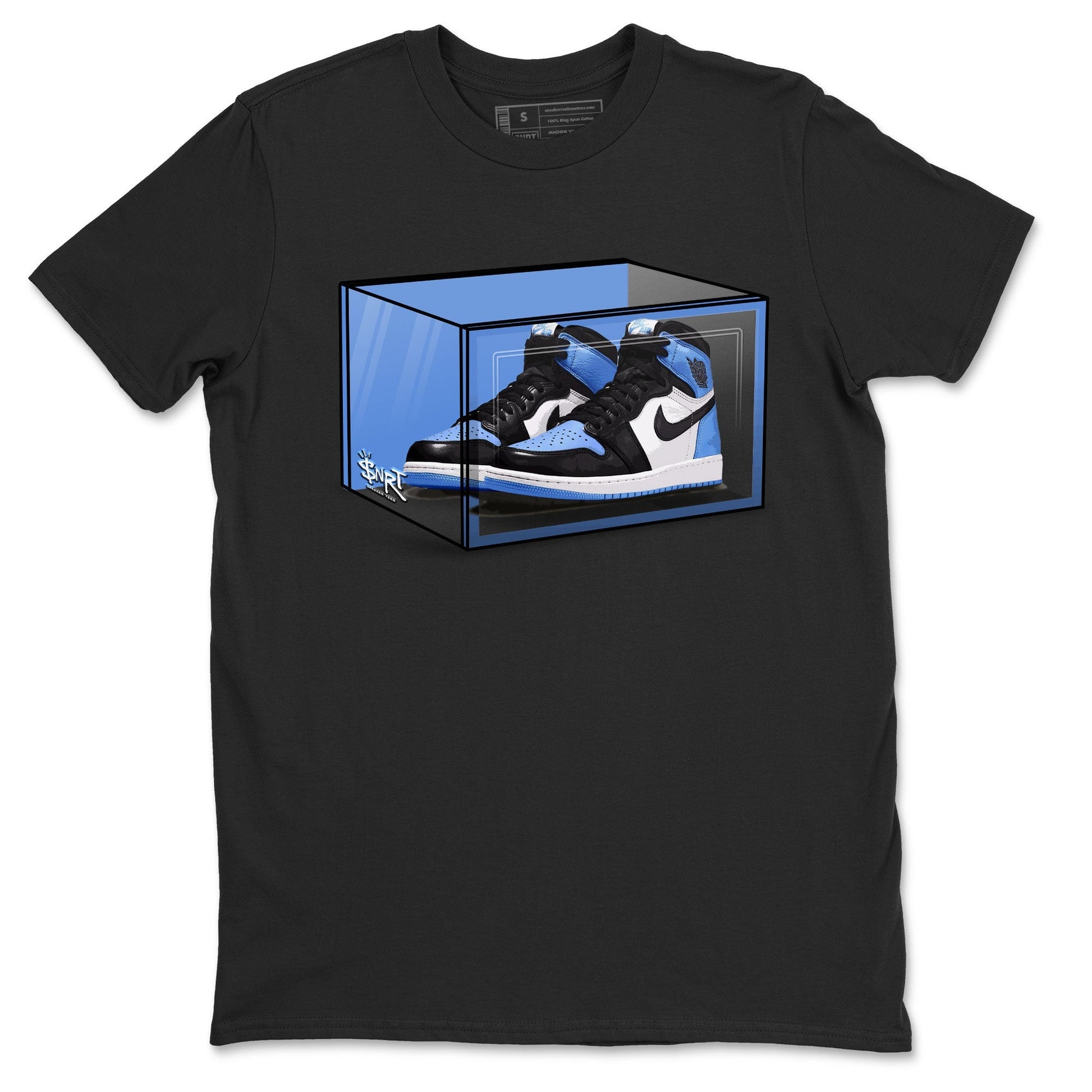 Shoe Box Sneaker Tee - Air Jordan 1 UNC Toe
