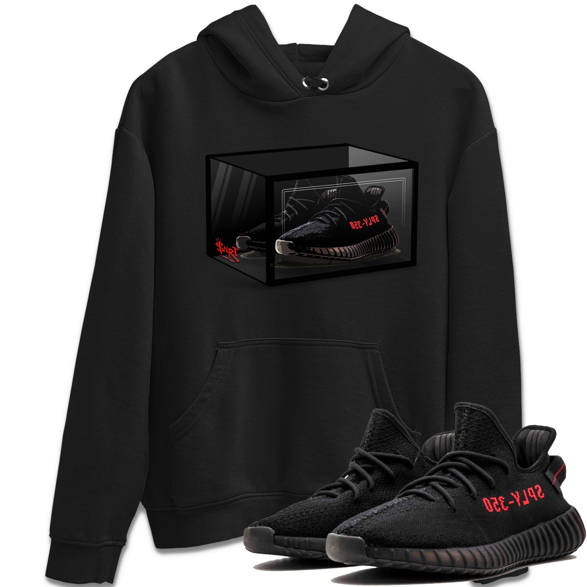 Shoe Box Sneaker Tee - Yeezy 350 Bred