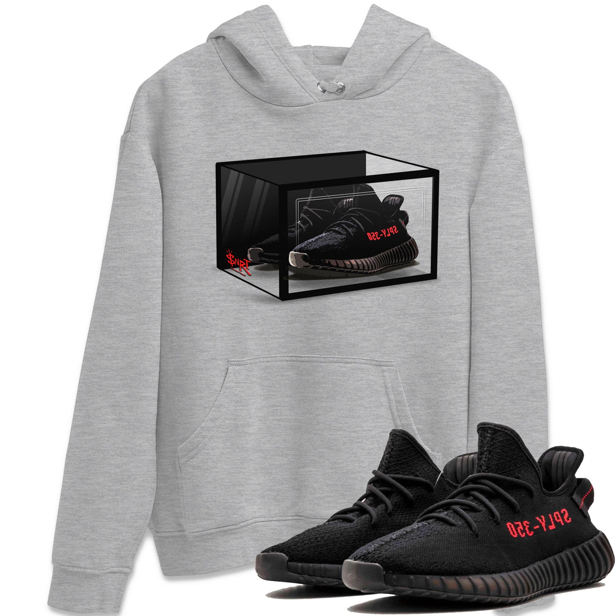Shoe Box Sneaker Tee - Yeezy 350 Bred