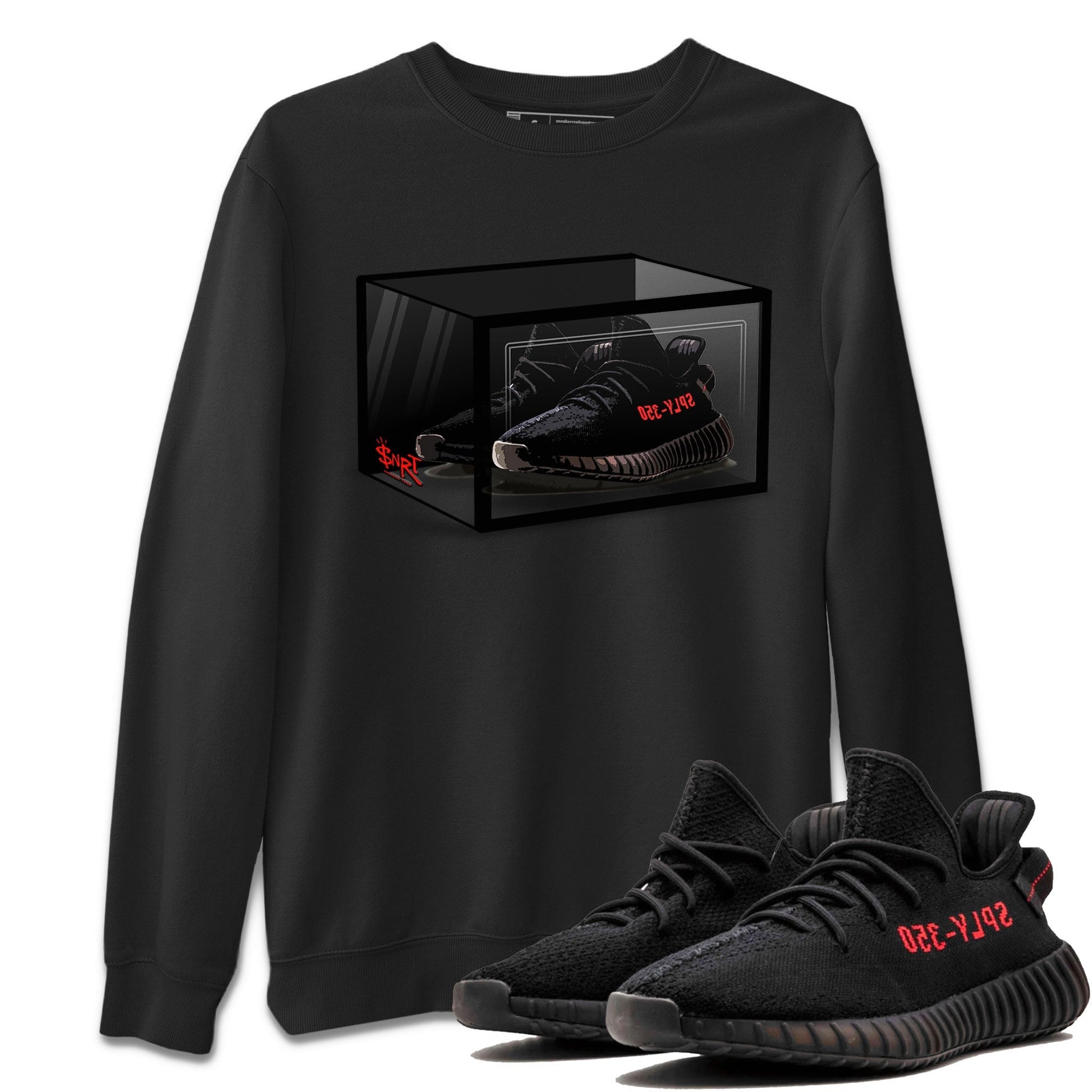 Shoe Box Sneaker Tee - Yeezy 350 Bred