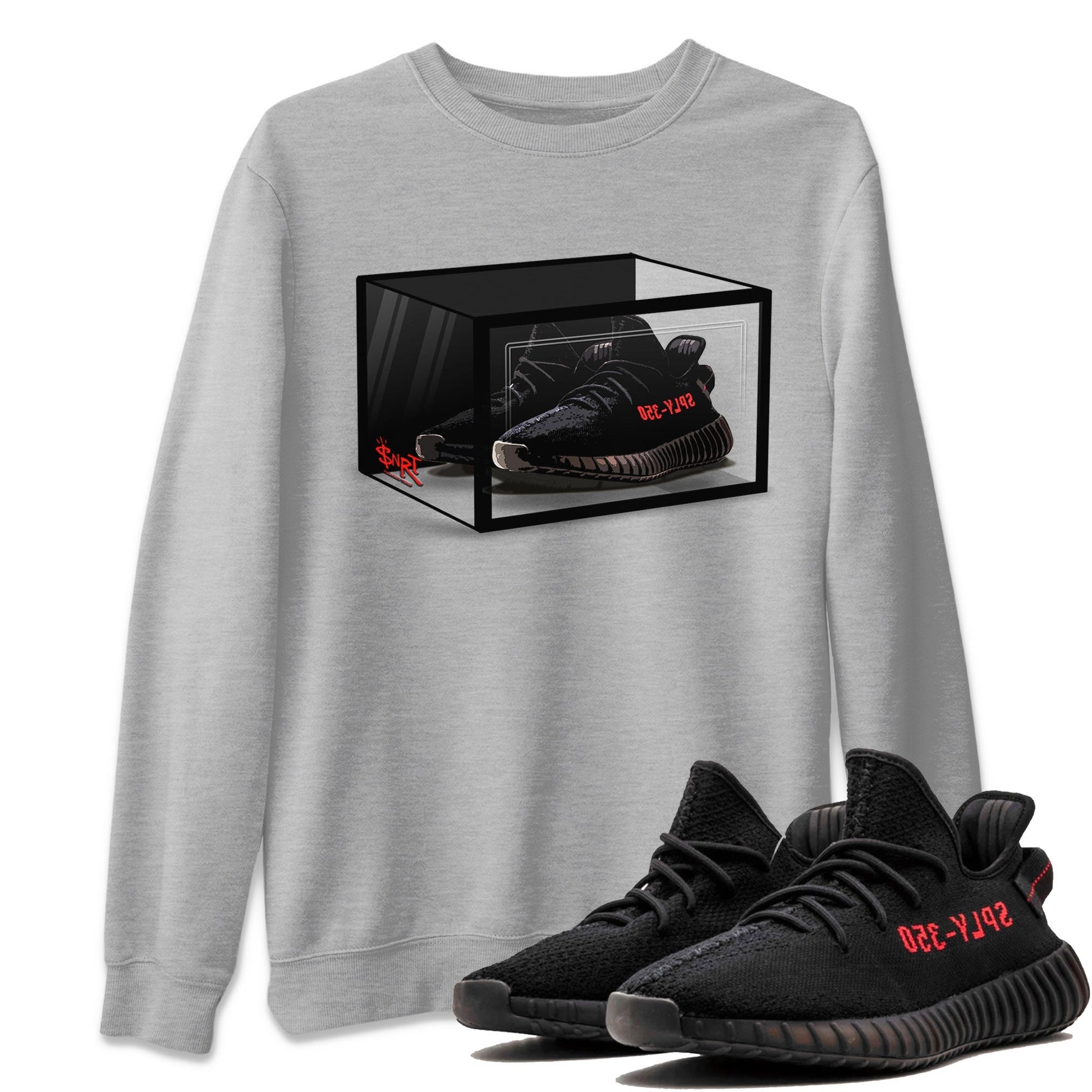 Shoe Box Sneaker Tee - Yeezy 350 Bred