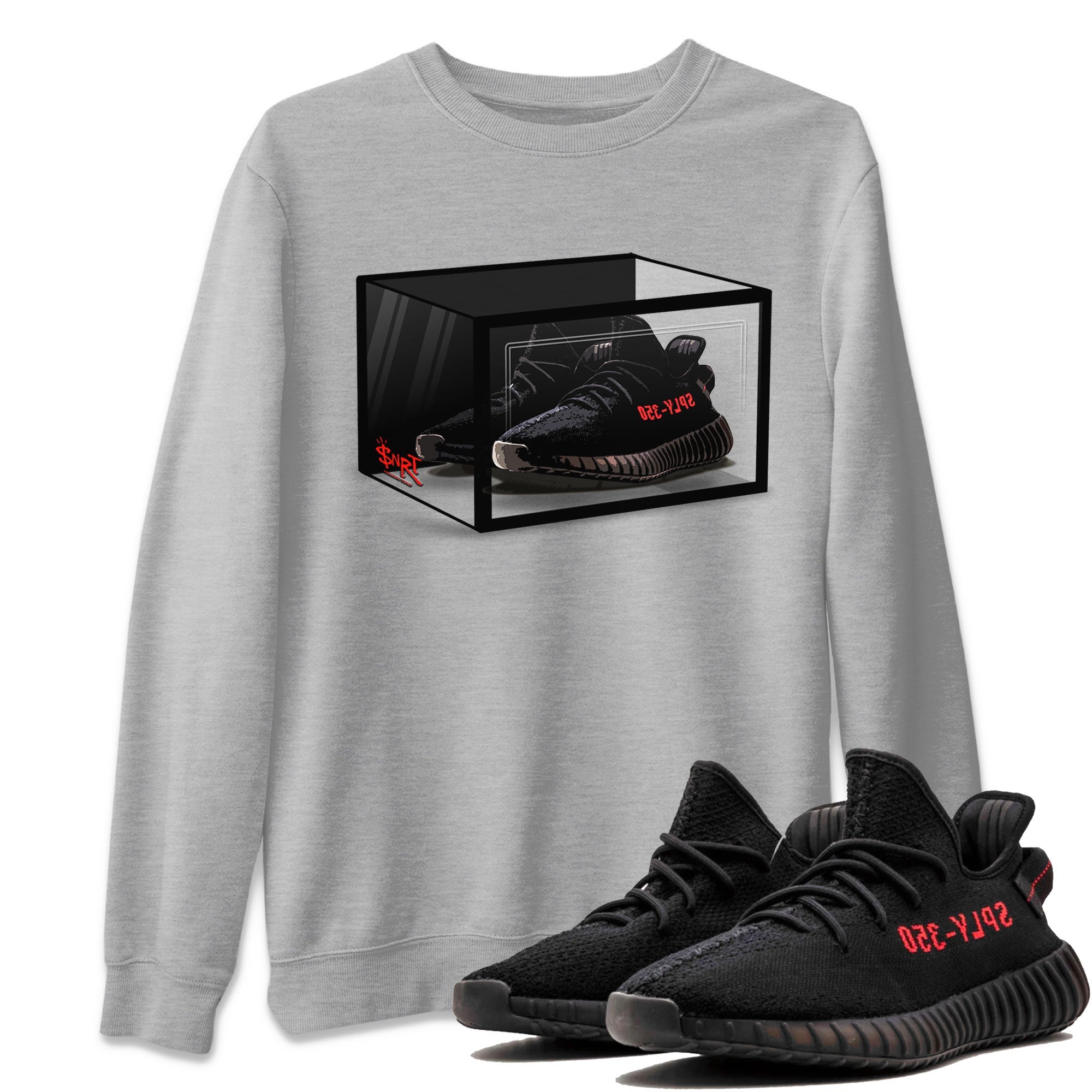 Shoe Box Sneaker Tee - Yeezy 350 Bred