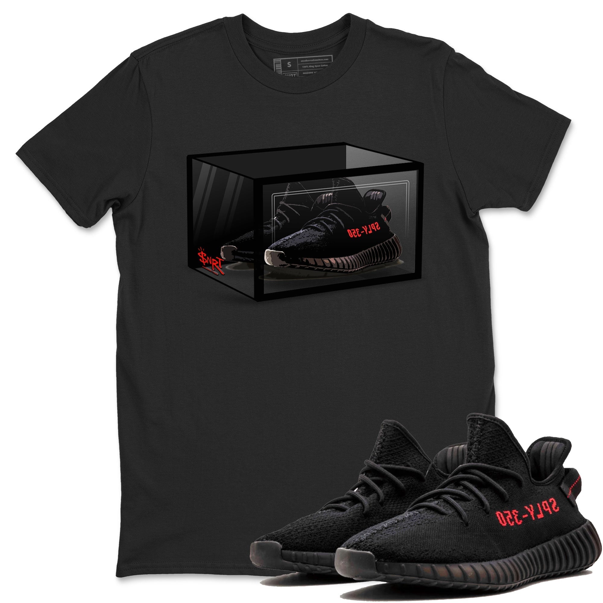 Shoe Box Sneaker Tee - Yeezy 350 Bred