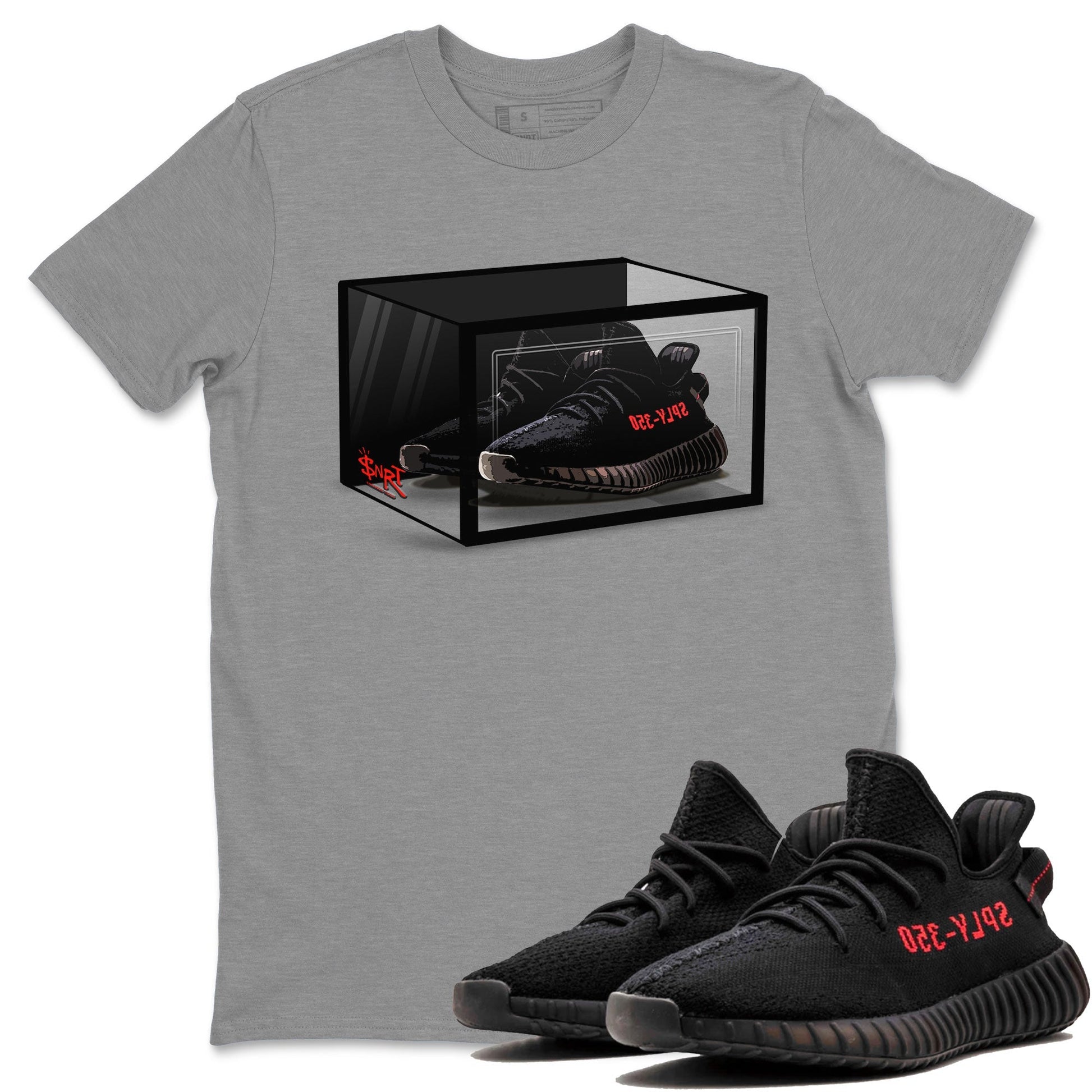 Shoe Box Sneaker Tee - Yeezy 350 Bred
