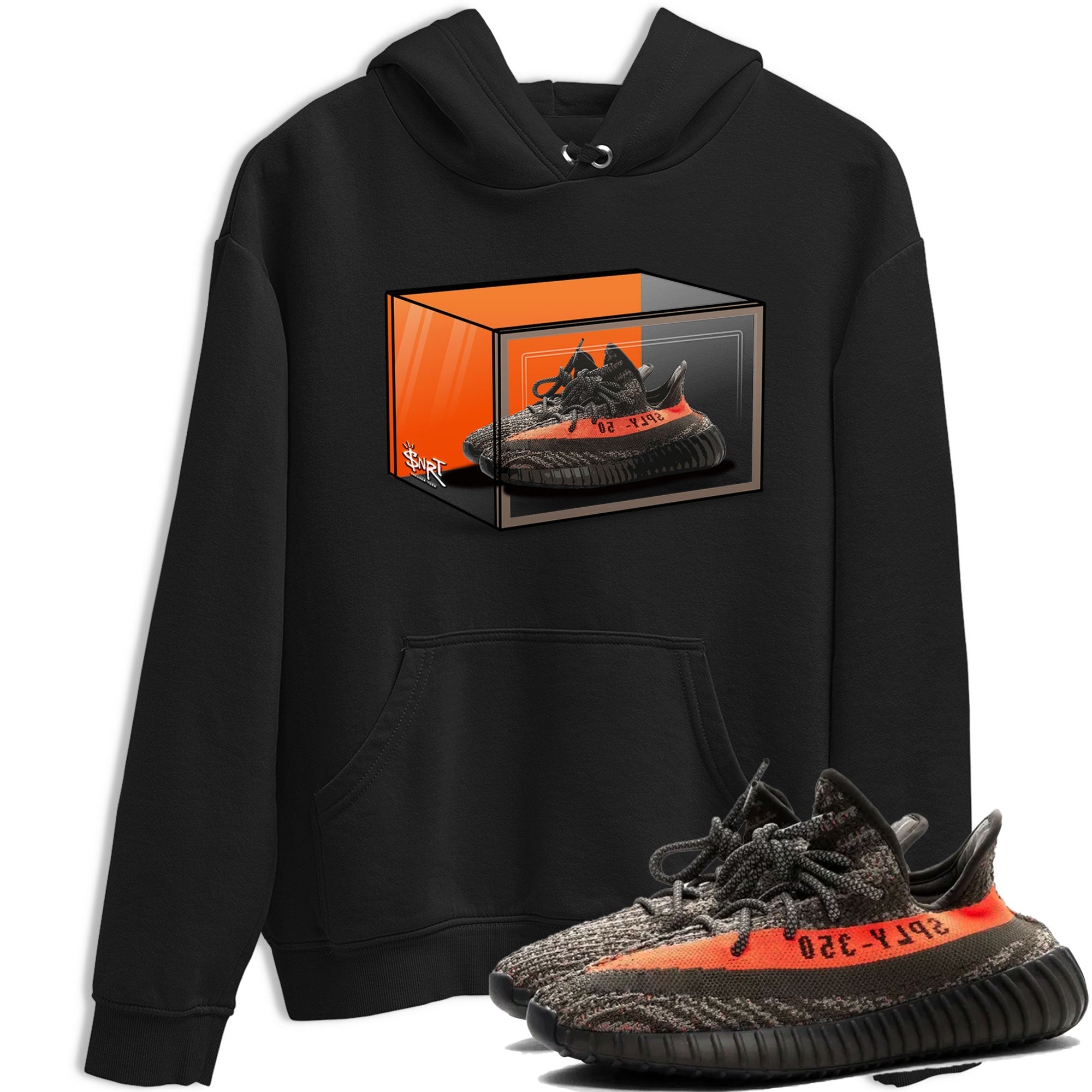 Shoe Box Sneaker Tee - Yeezy 350 Carbon Beluga