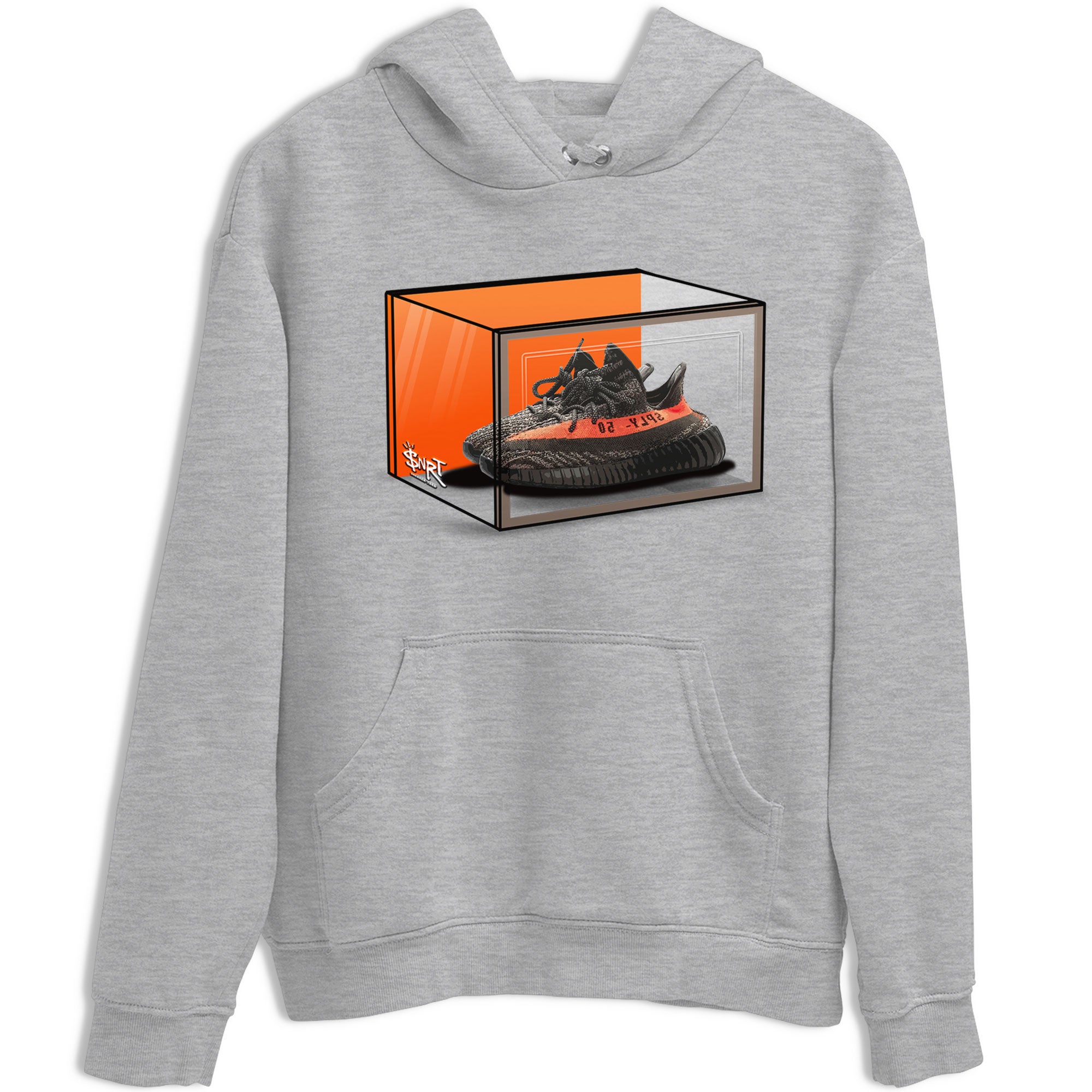 Shoe Box Sneaker Tee - Yeezy 350 Carbon Beluga