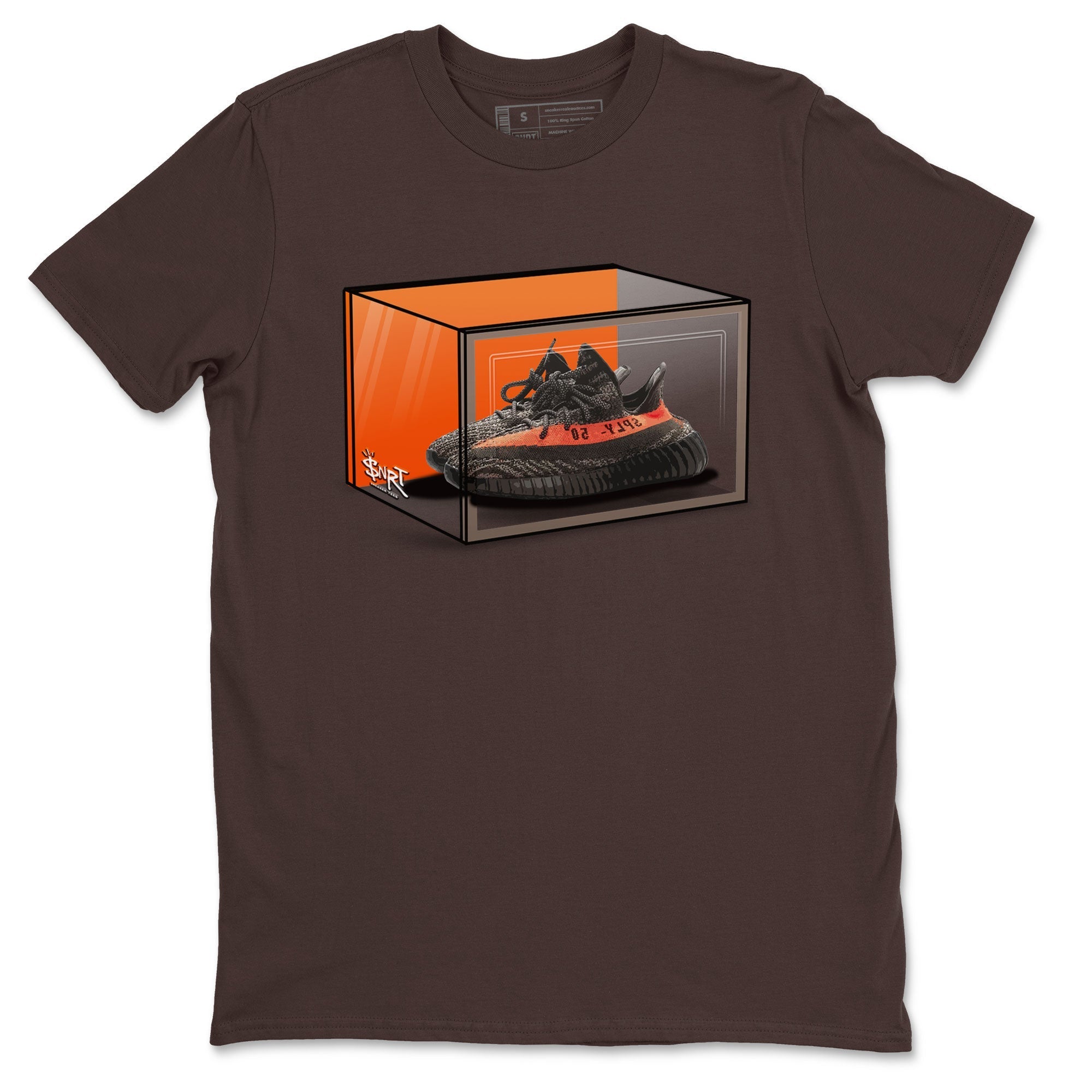 Shoe Box Sneaker Tee - Yeezy 350 Carbon Beluga