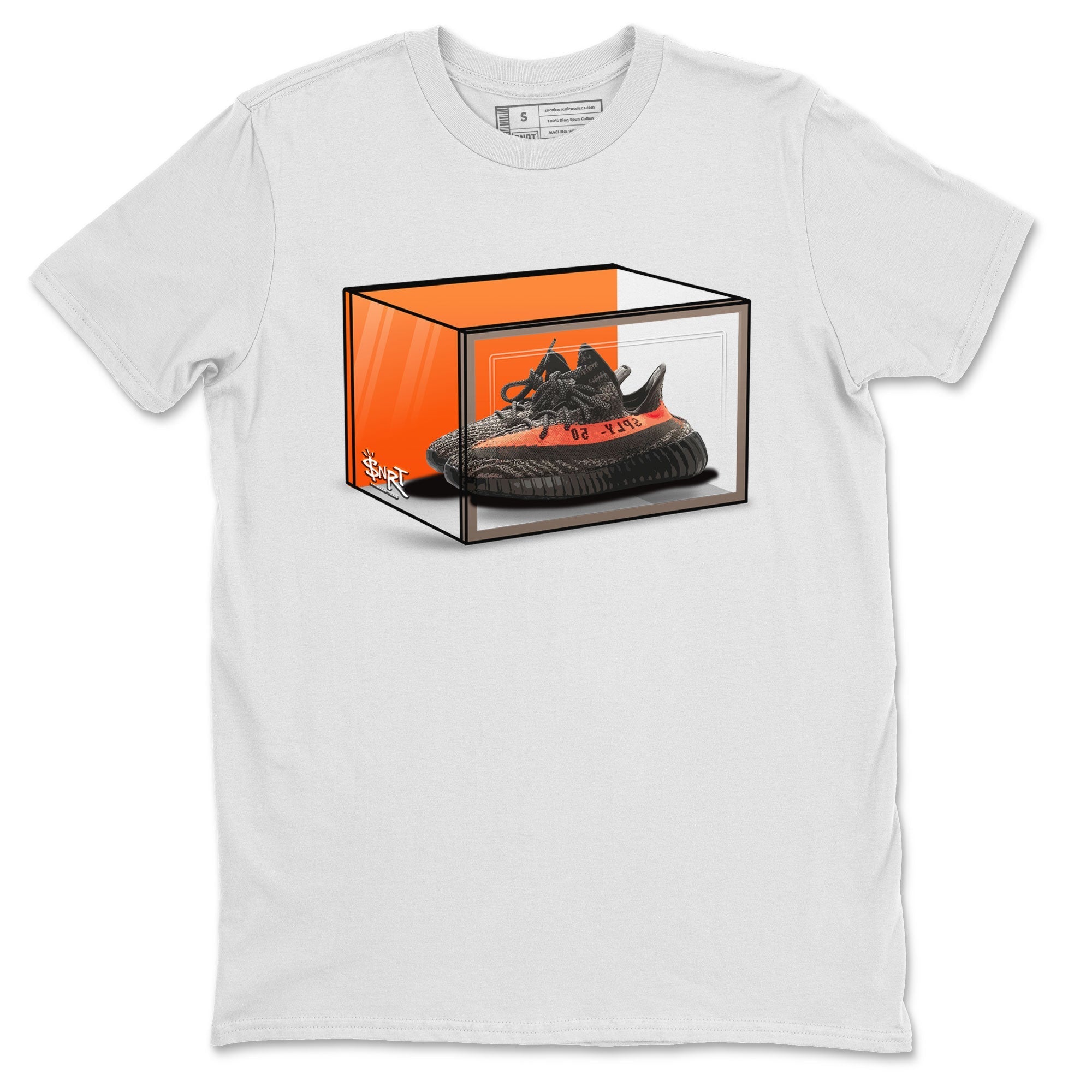 Shoe Box Sneaker Tee - Yeezy 350 Carbon Beluga