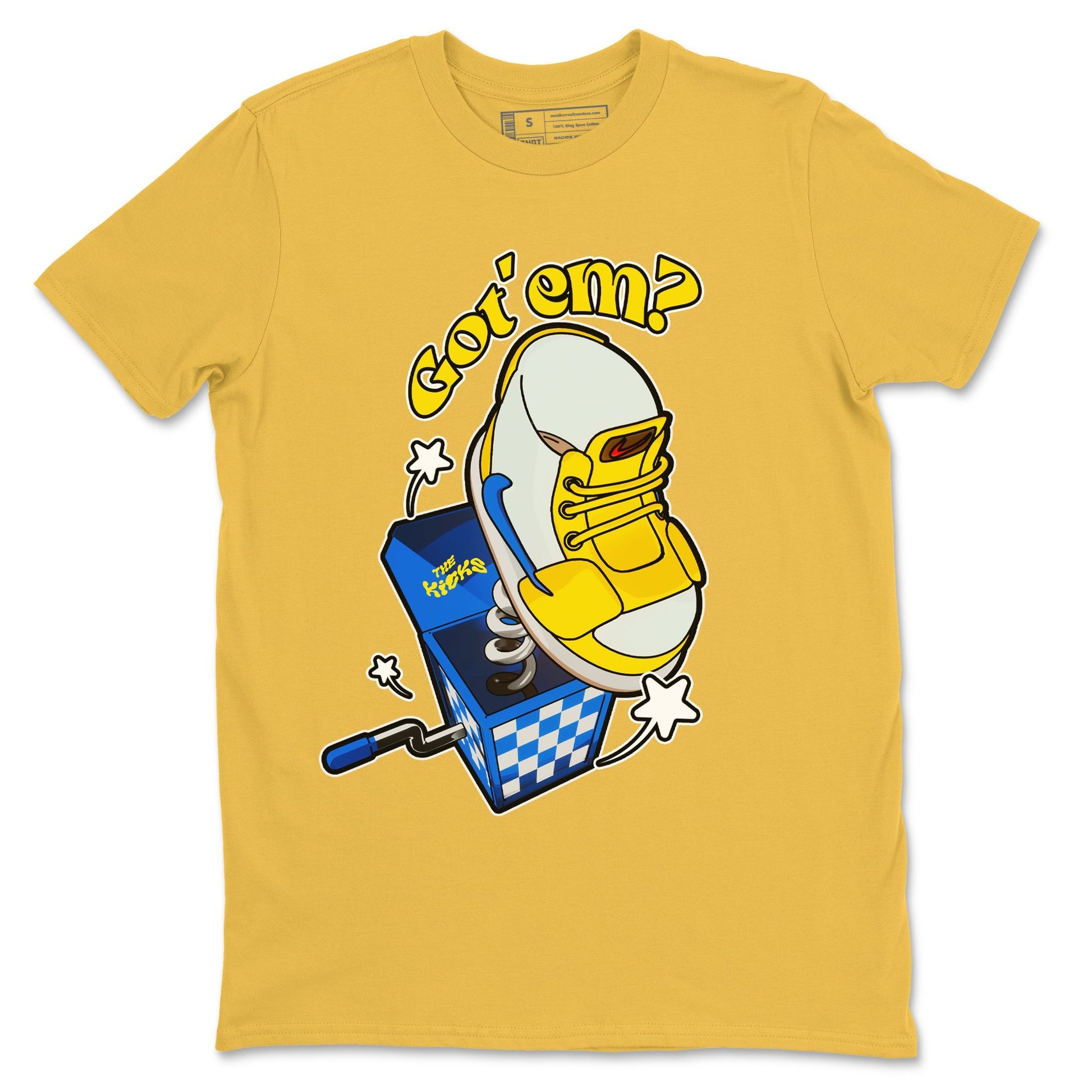Shoe In The Box Sneaker Tees - Air Jordan 1 Travis Scott Canary