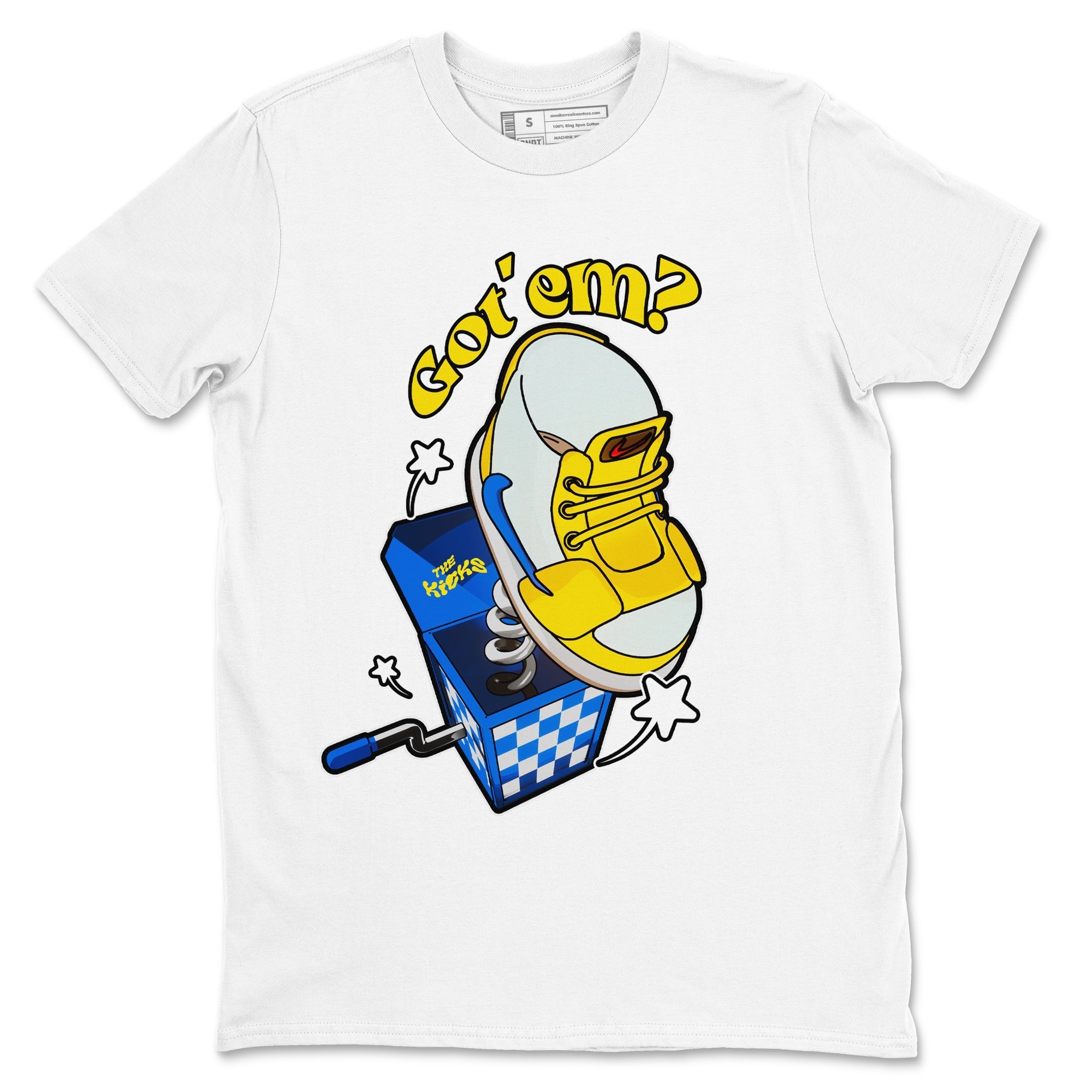 Shoe In The Box Sneaker Tees - Air Jordan 1 Travis Scott Canary