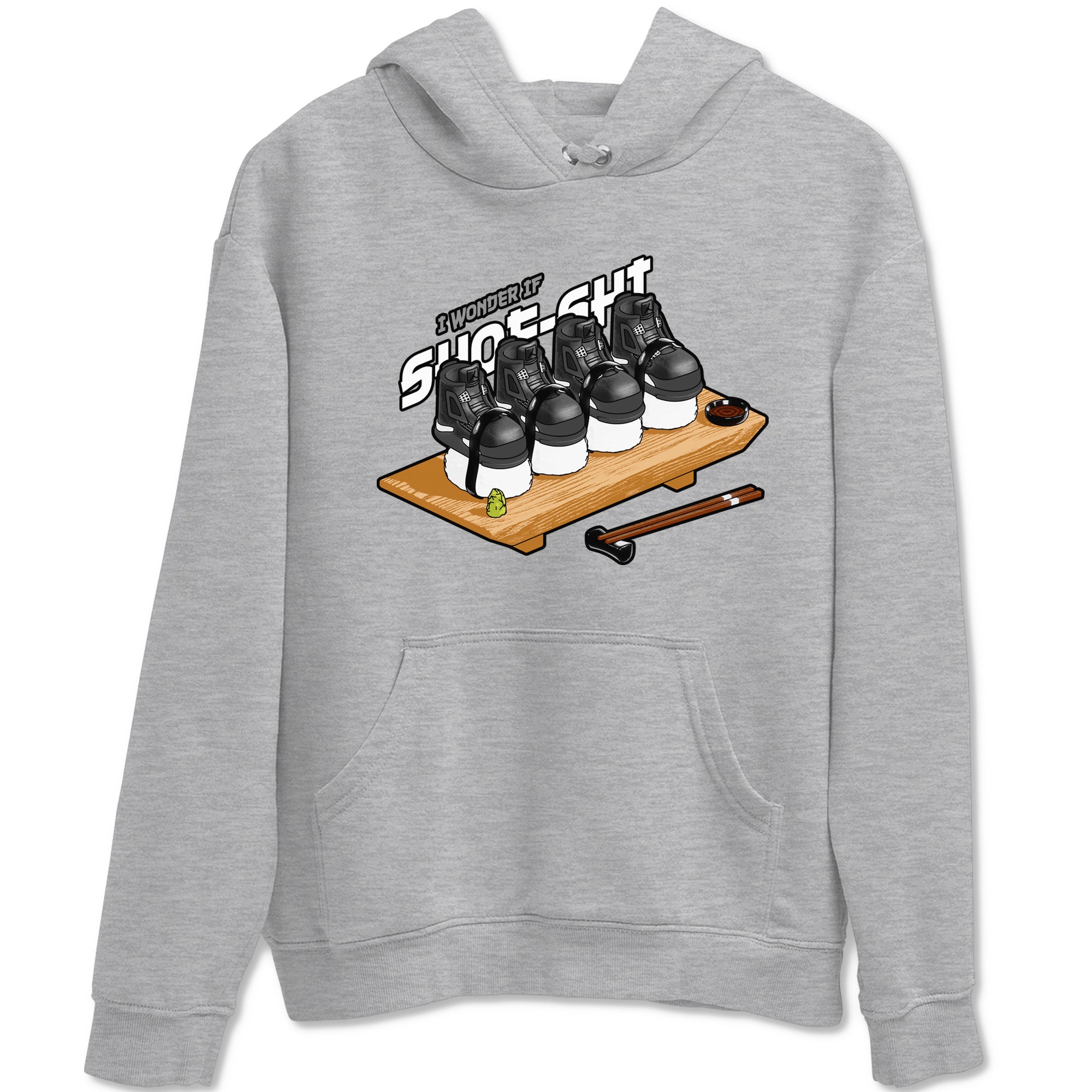 Shoe-Shi Sneaker Tees - Air Jordan 4 White Thunder