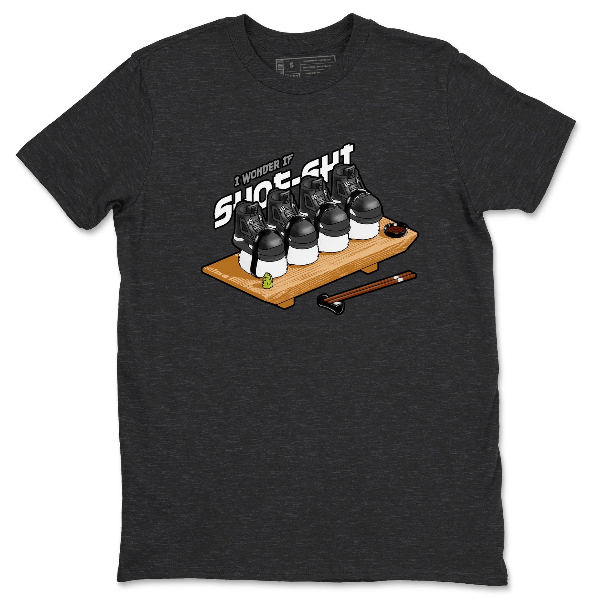 Shoe-Shi Sneaker Tees - Air Jordan 4 White Thunder