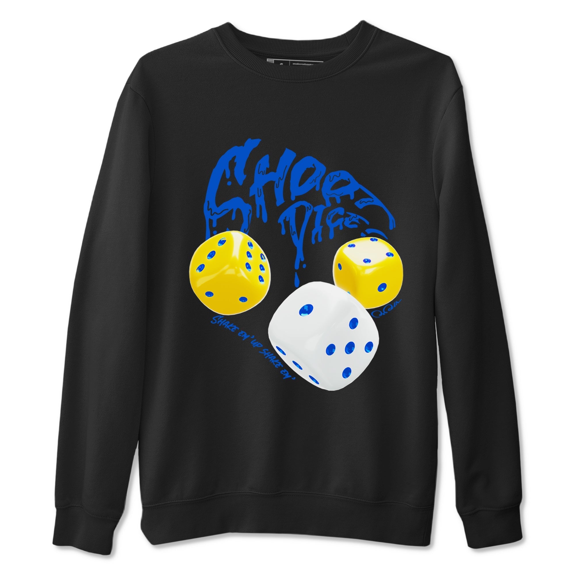 Shoot Dice Sneaker Tees - Air Jordan 1 Travis Scott Canary