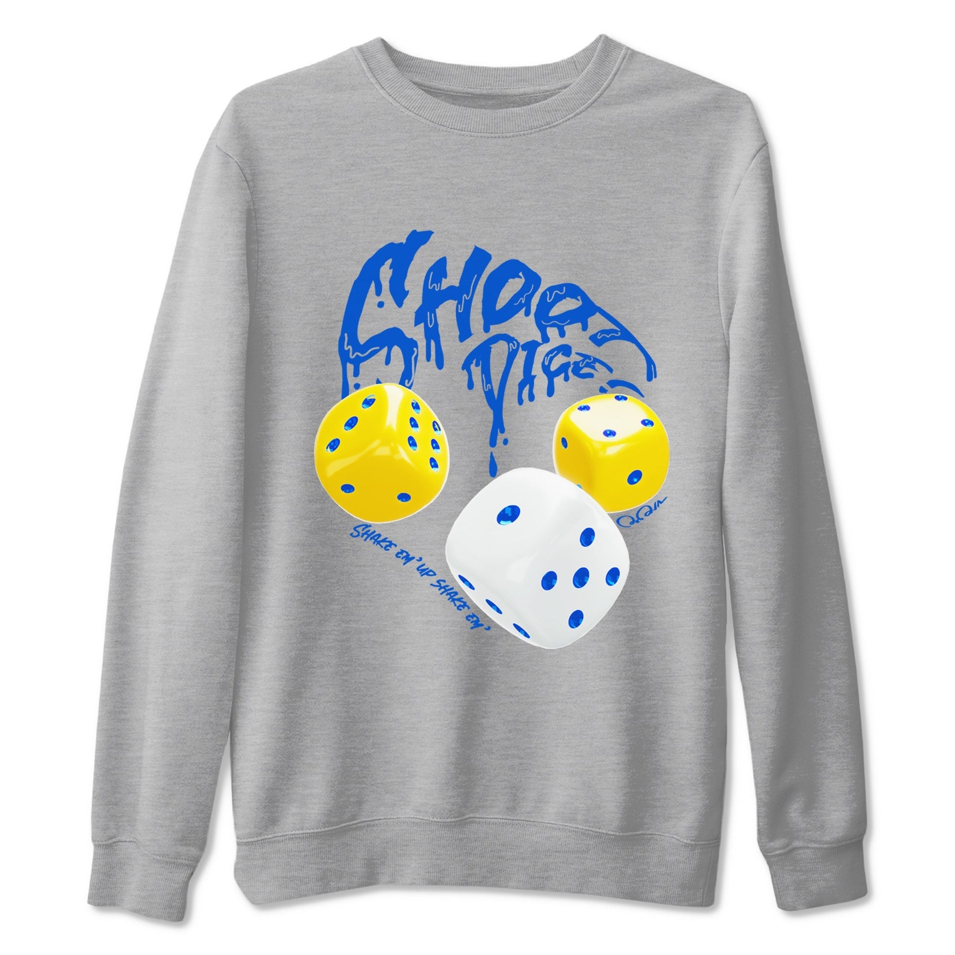 Shoot Dice Sneaker Tees - Air Jordan 1 Travis Scott Canary