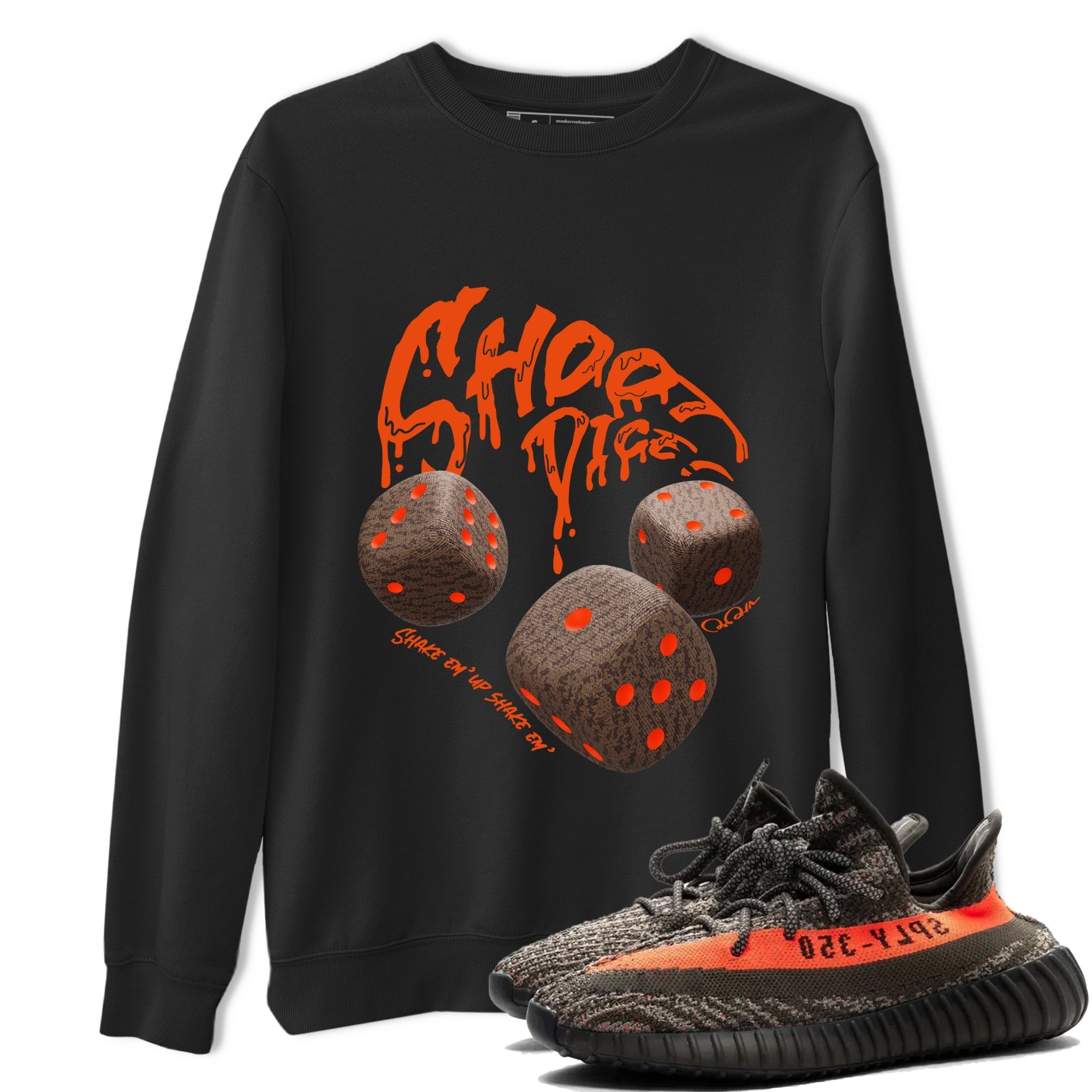 Shoot Dice Sneaker Tee - Yeezy 350 Carbon Beluga