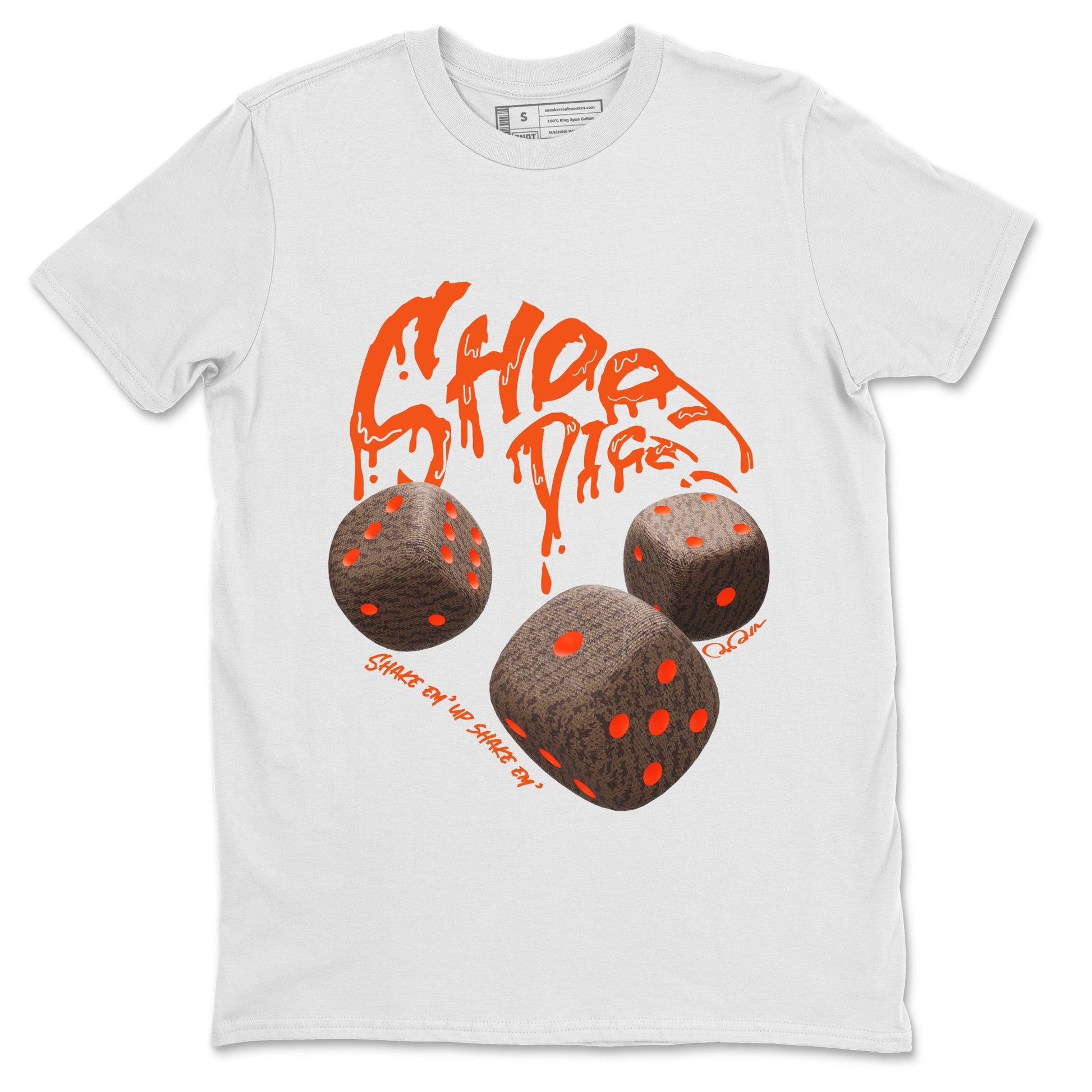Shoot Dice Sneaker Tee - Yeezy 350 Carbon Beluga