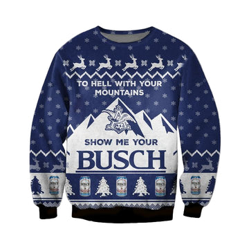 Show Me Your Busch Ugly Christmas Sweater 2022 ? Usalast