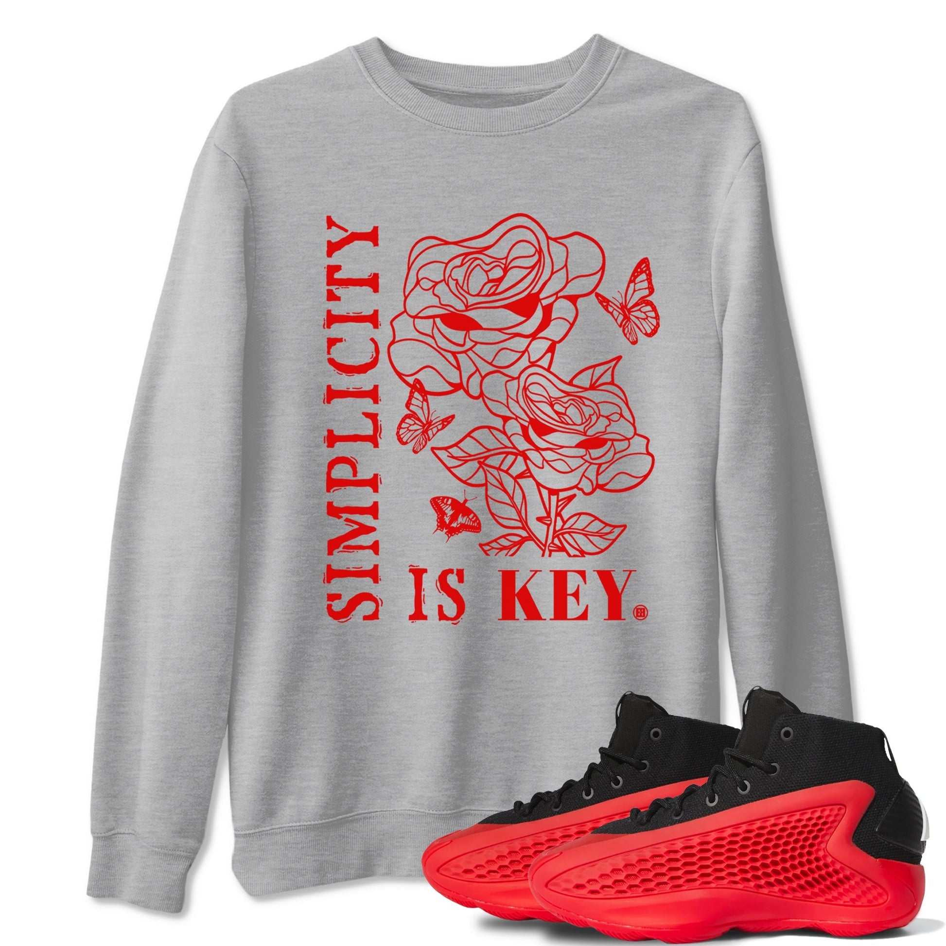 Simplicity Is Key Sneaker Tees - AE 1 Bred