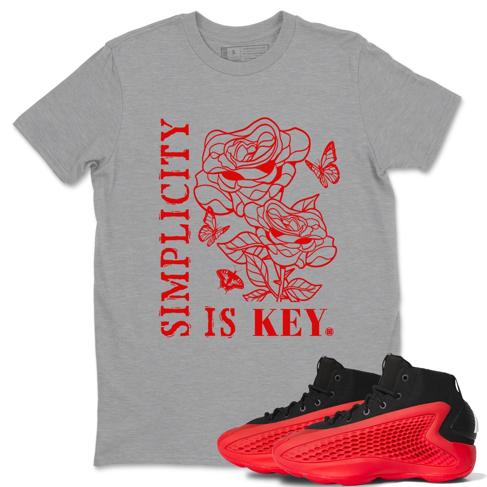 Simplicity Is Key Sneaker Tees - AE 1 Bred
