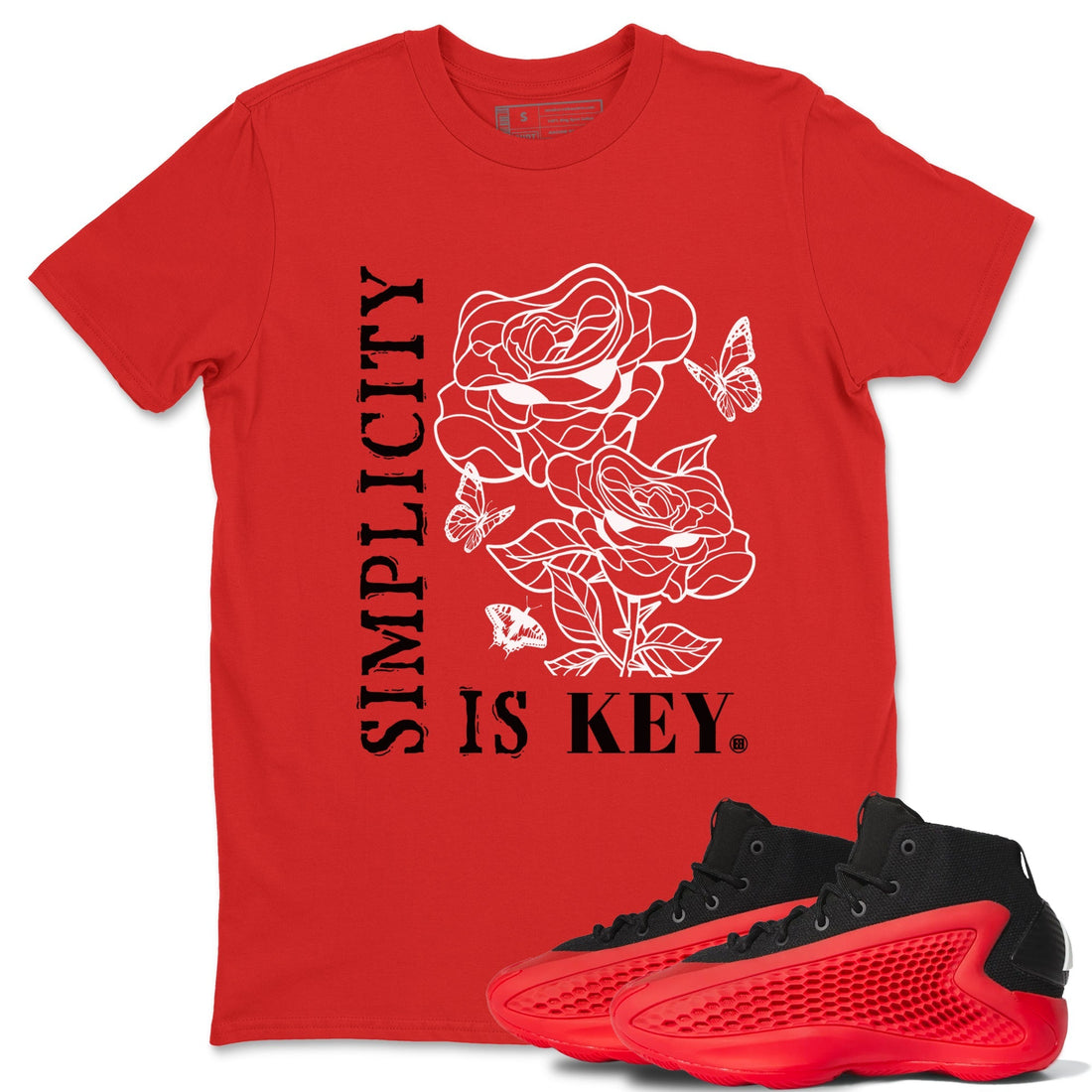 Simplicity Is Key Sneaker Tees - AE 1 Bred