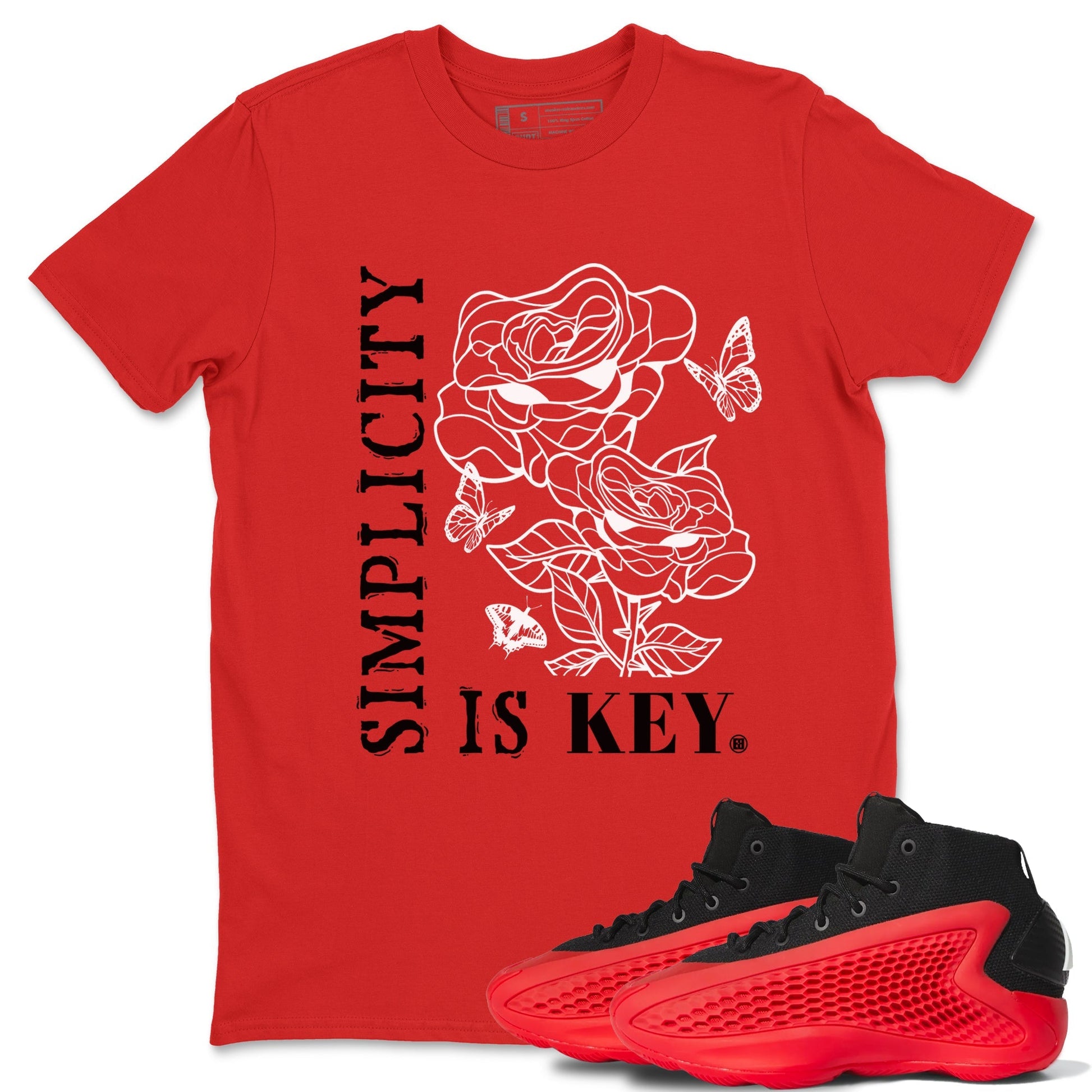 Simplicity Is Key Sneaker Tees - AE 1 Bred