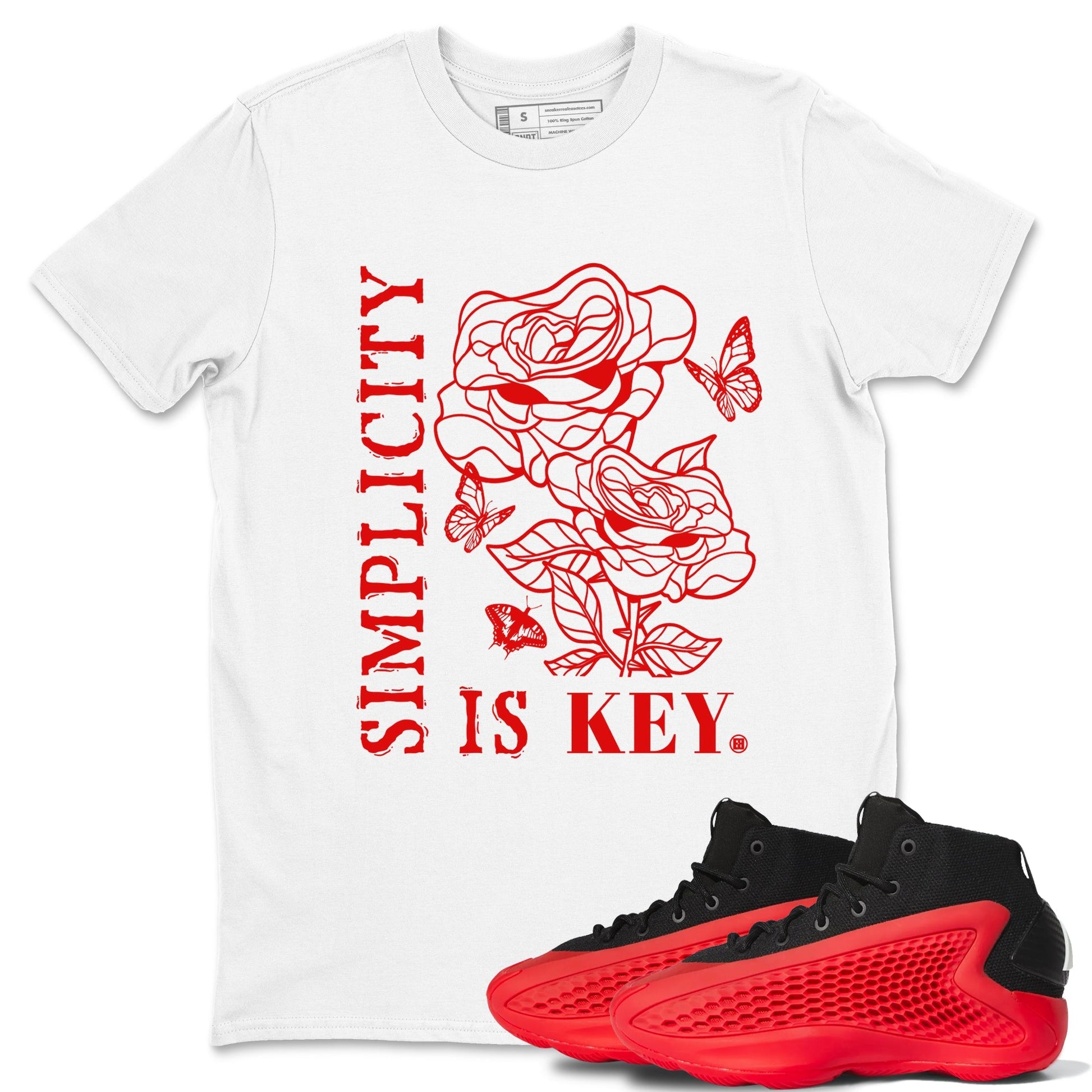 Simplicity Is Key Sneaker Tees - AE 1 Bred