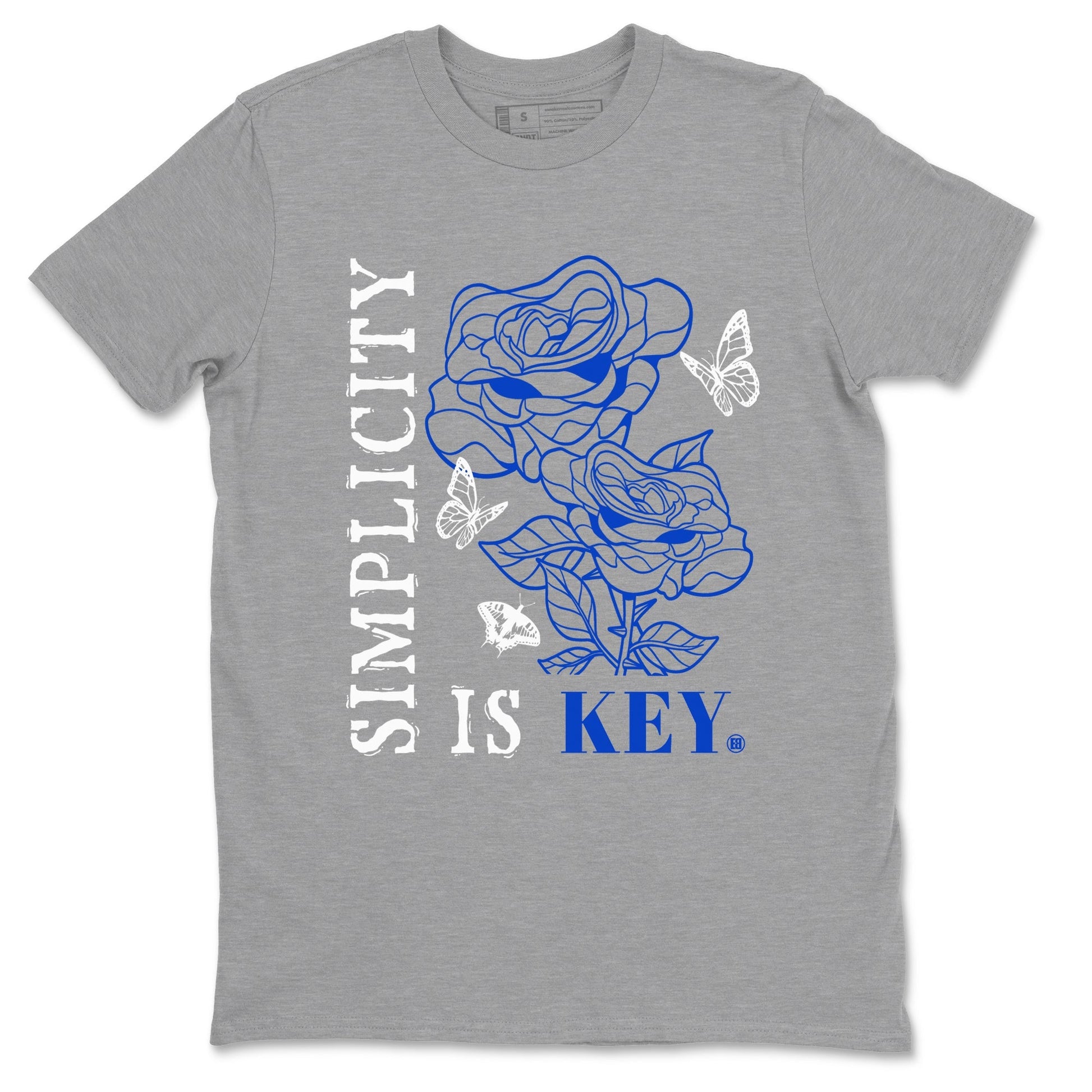 Simplicity Is Key Sneaker Tees - Air Jordan 12 Blueberry