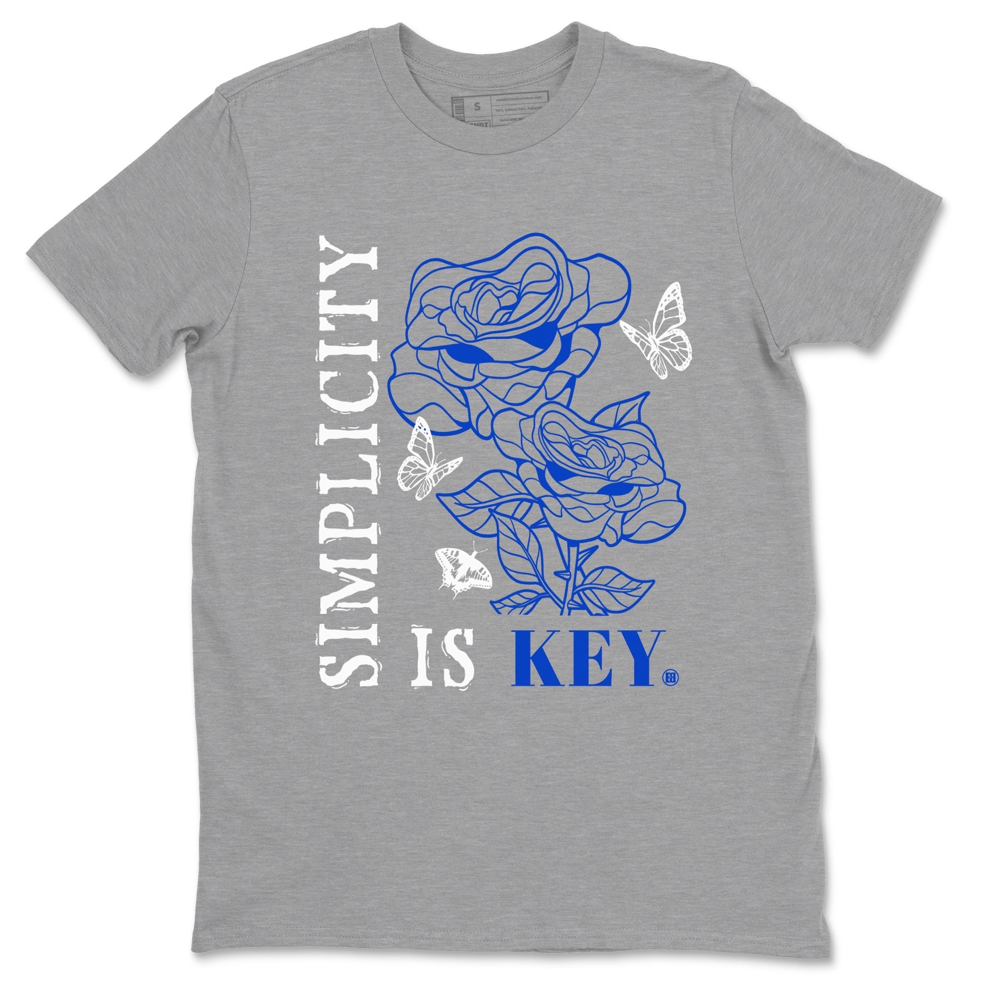 Simplicity Is Key Sneaker Tees - Air Jordan 12 Blueberry