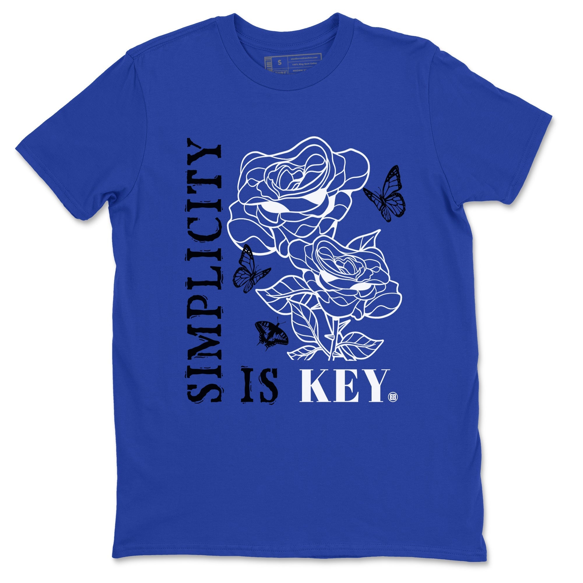 Simplicity Is Key Sneaker Tees - Air Jordan 12 Blueberry