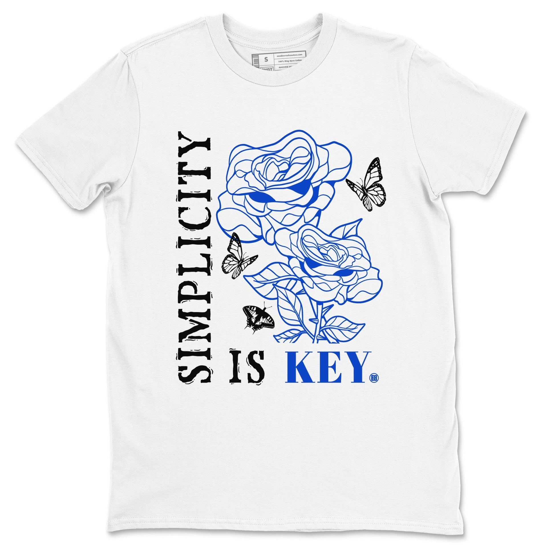 Simplicity Is Key Sneaker Tees - Air Jordan 12 Blueberry